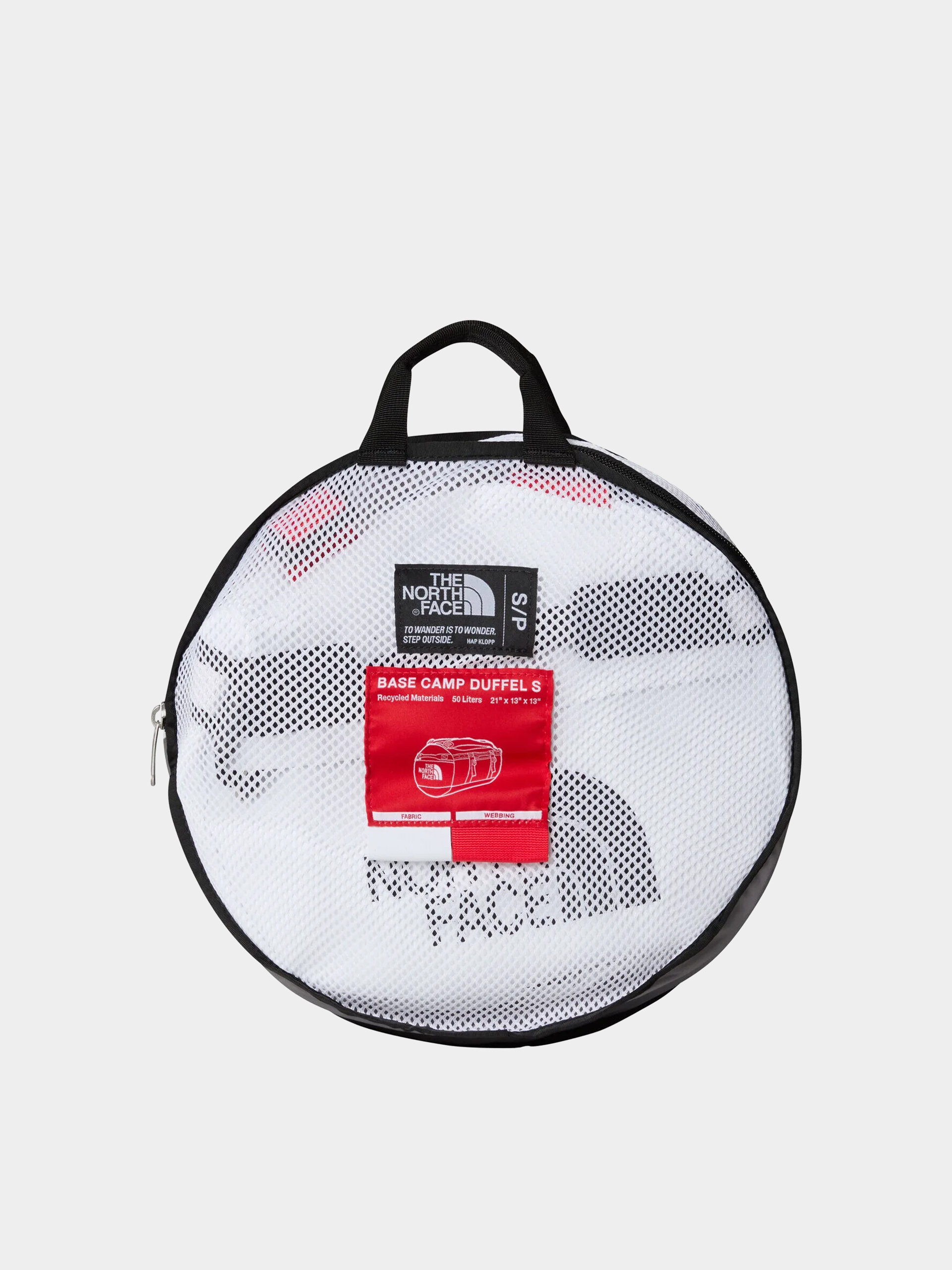 Táska The North Face Base Camp Duffel S (tnf white/tnf black/ele)