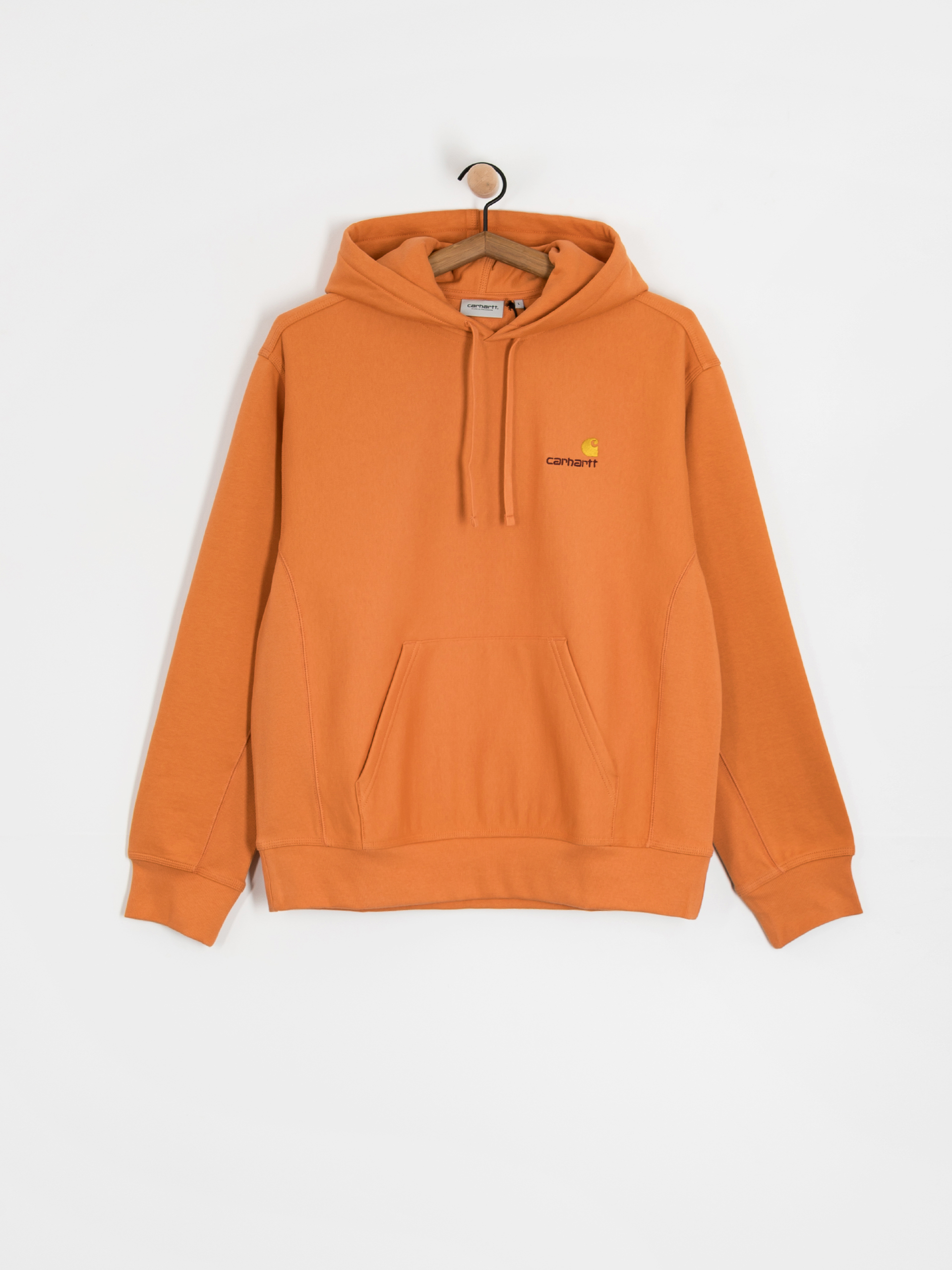 Carhartt WIP American Script HD Kapucnis pulóver (redhaven)