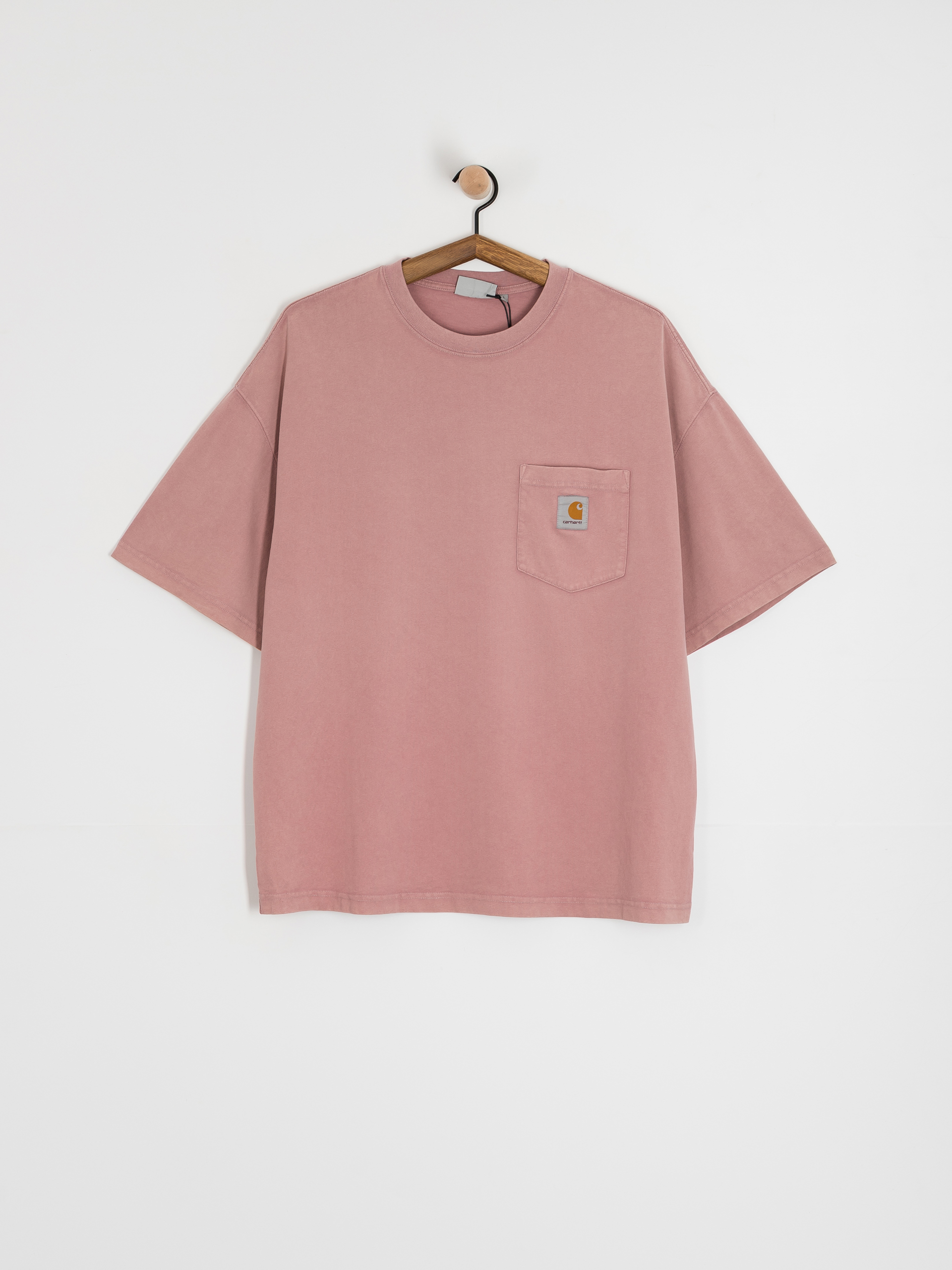 Carhartt WIP Hudson Pocket Pu00f3lu00f3 (daphne/chalk wash)