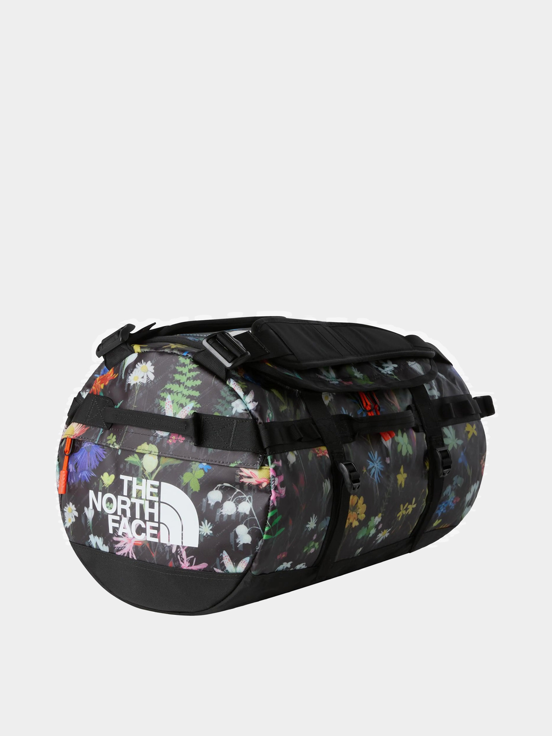 Táska The North Face Base Camp Duffel S (tnf black alpine floral)