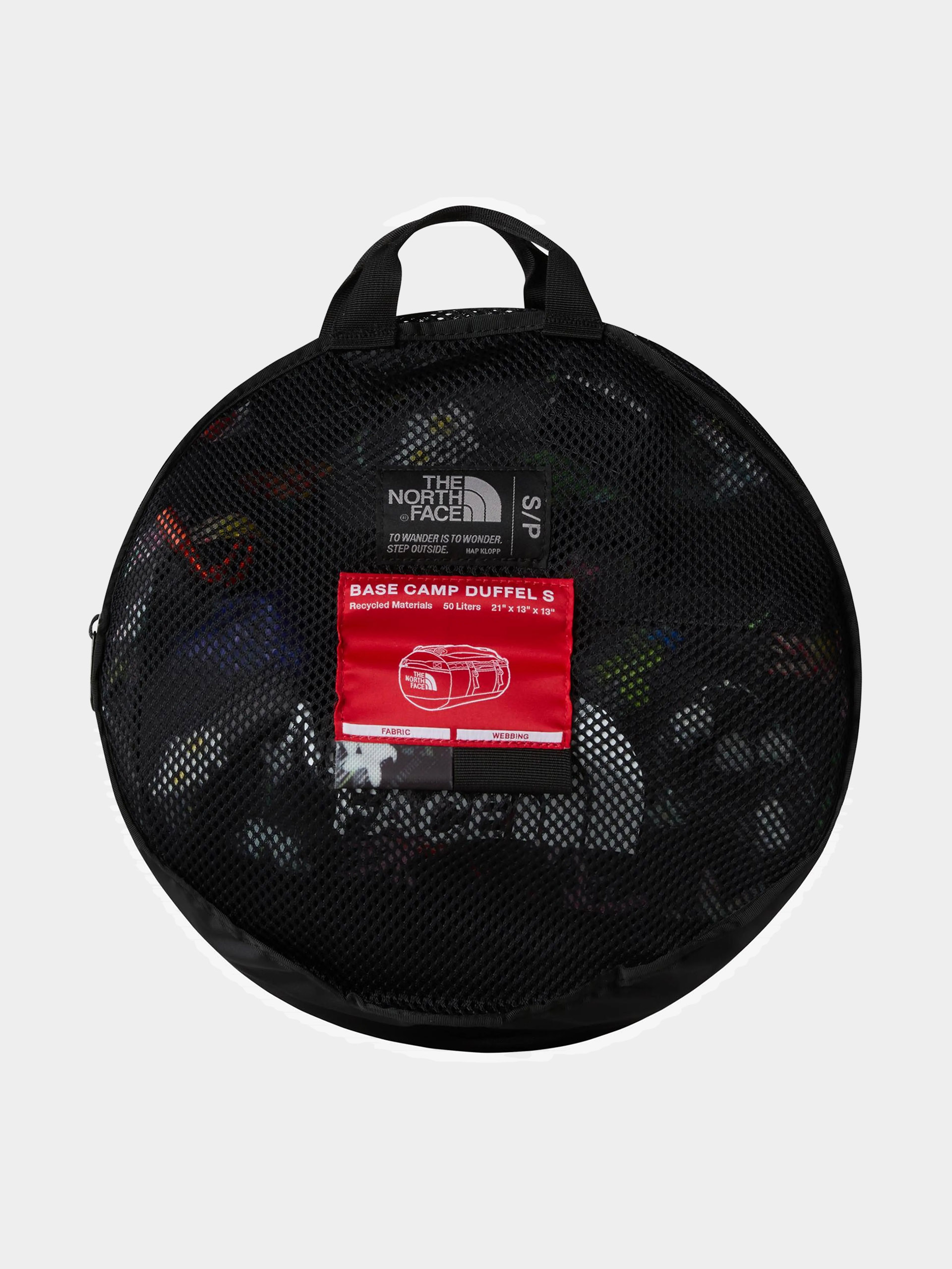 Táska The North Face Base Camp Duffel S (tnf black alpine floral)