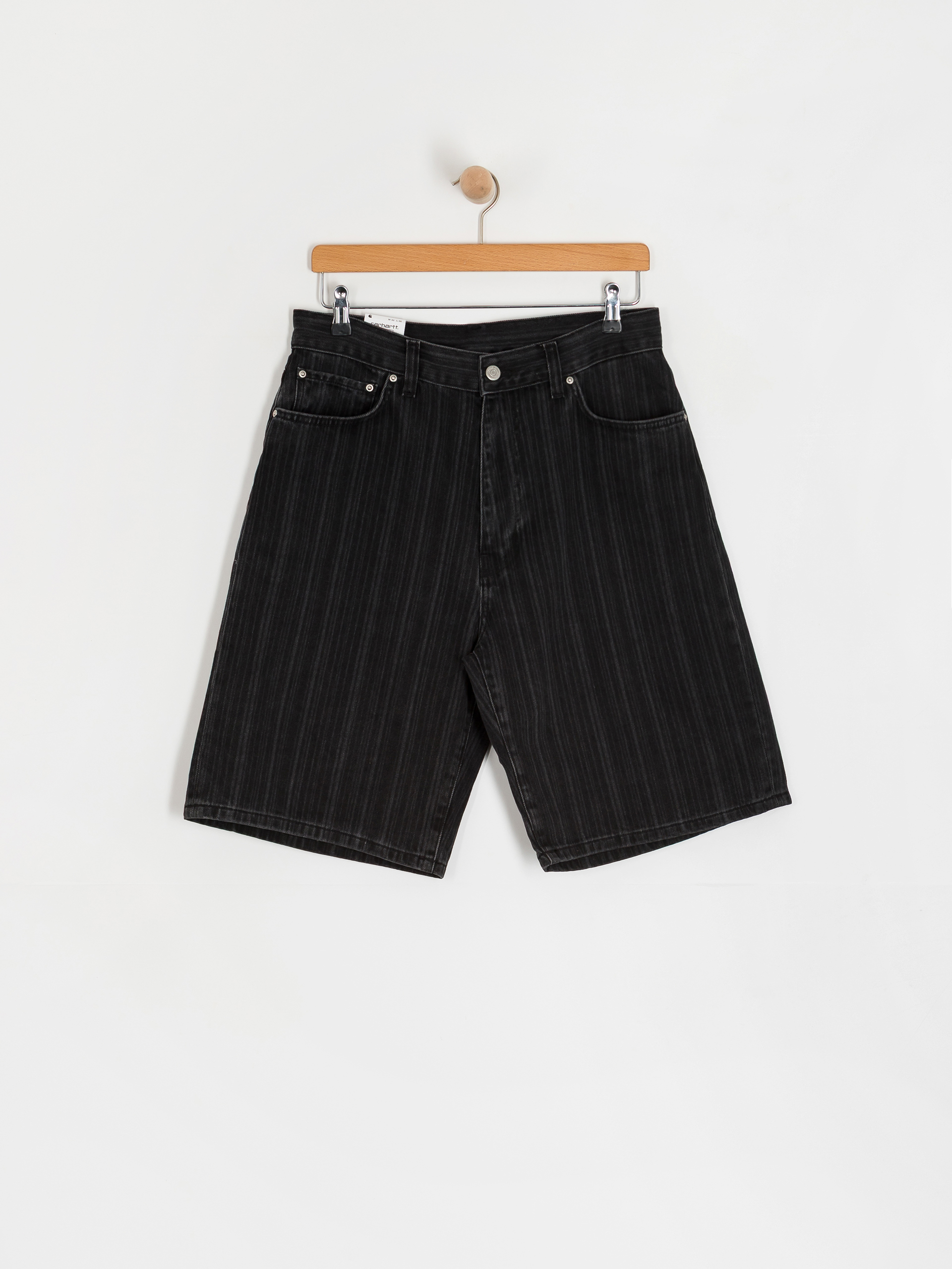 Rövidnadrág Carhartt WIP Rylan (rylan stripe/black/stone washed)