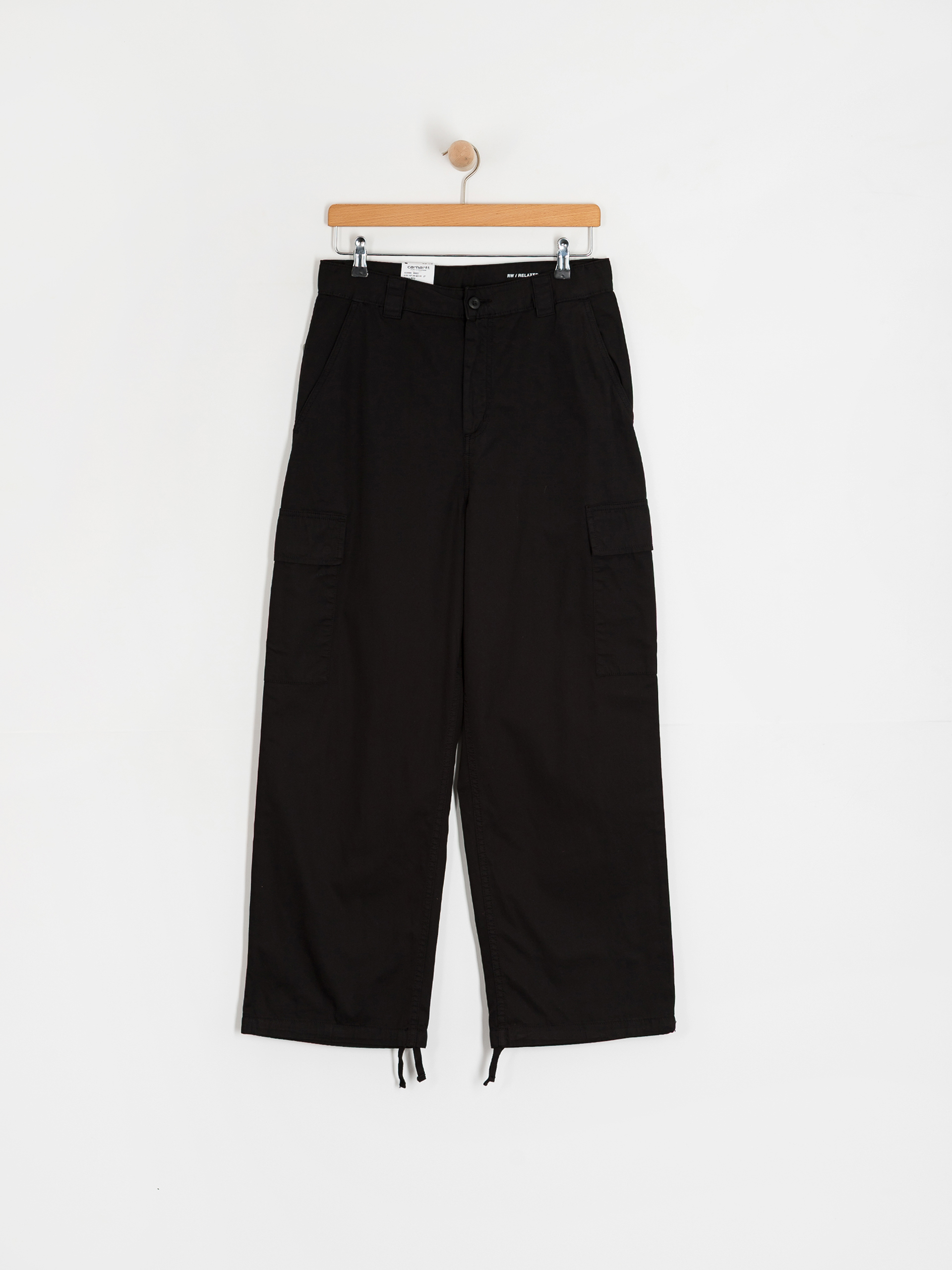 Kisnadrág Carhartt WIP Kingston Wmn (black/garment dyed)