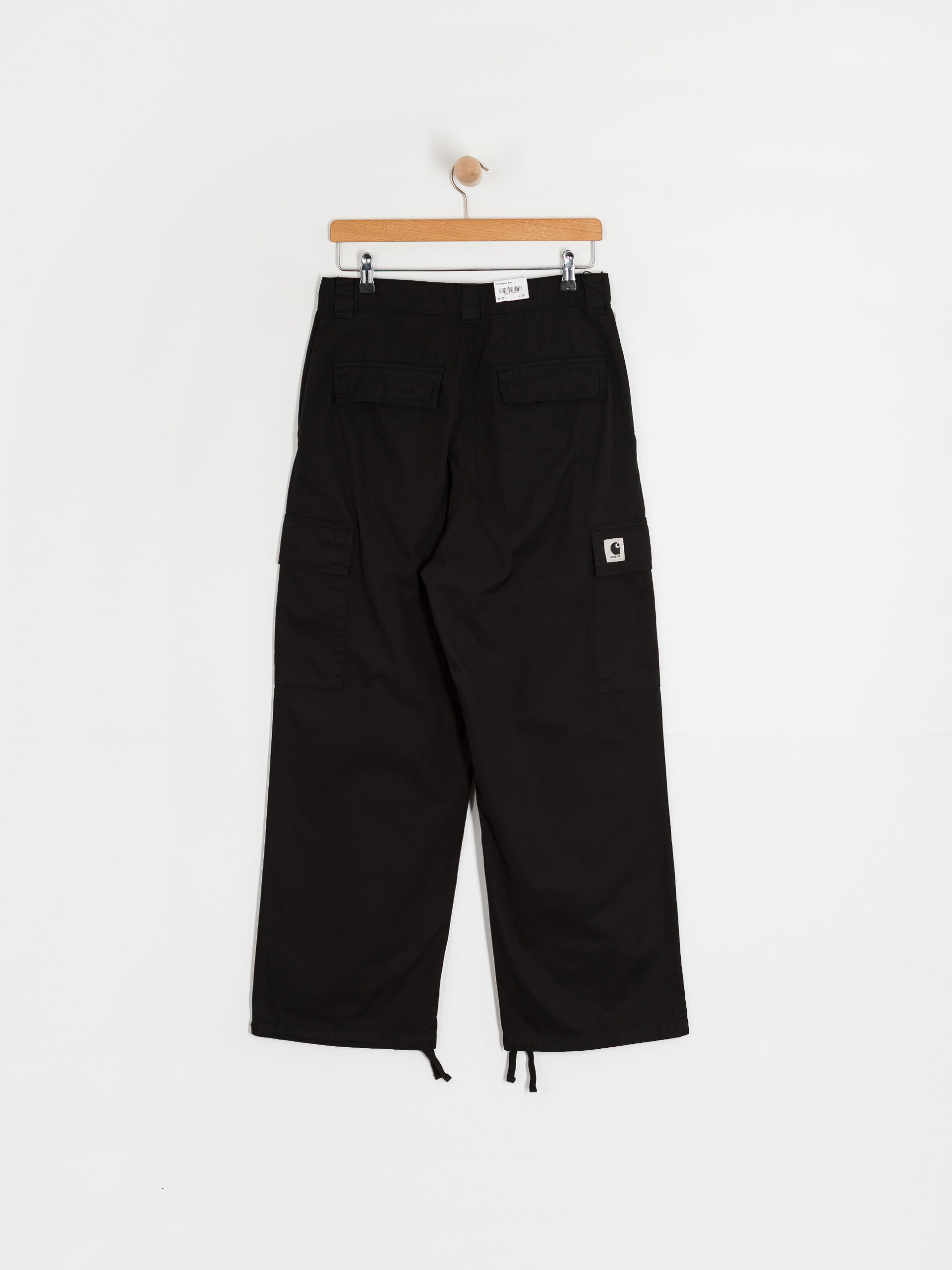 Kisnadrág Carhartt WIP Kingston Wmn (black/garment dyed)