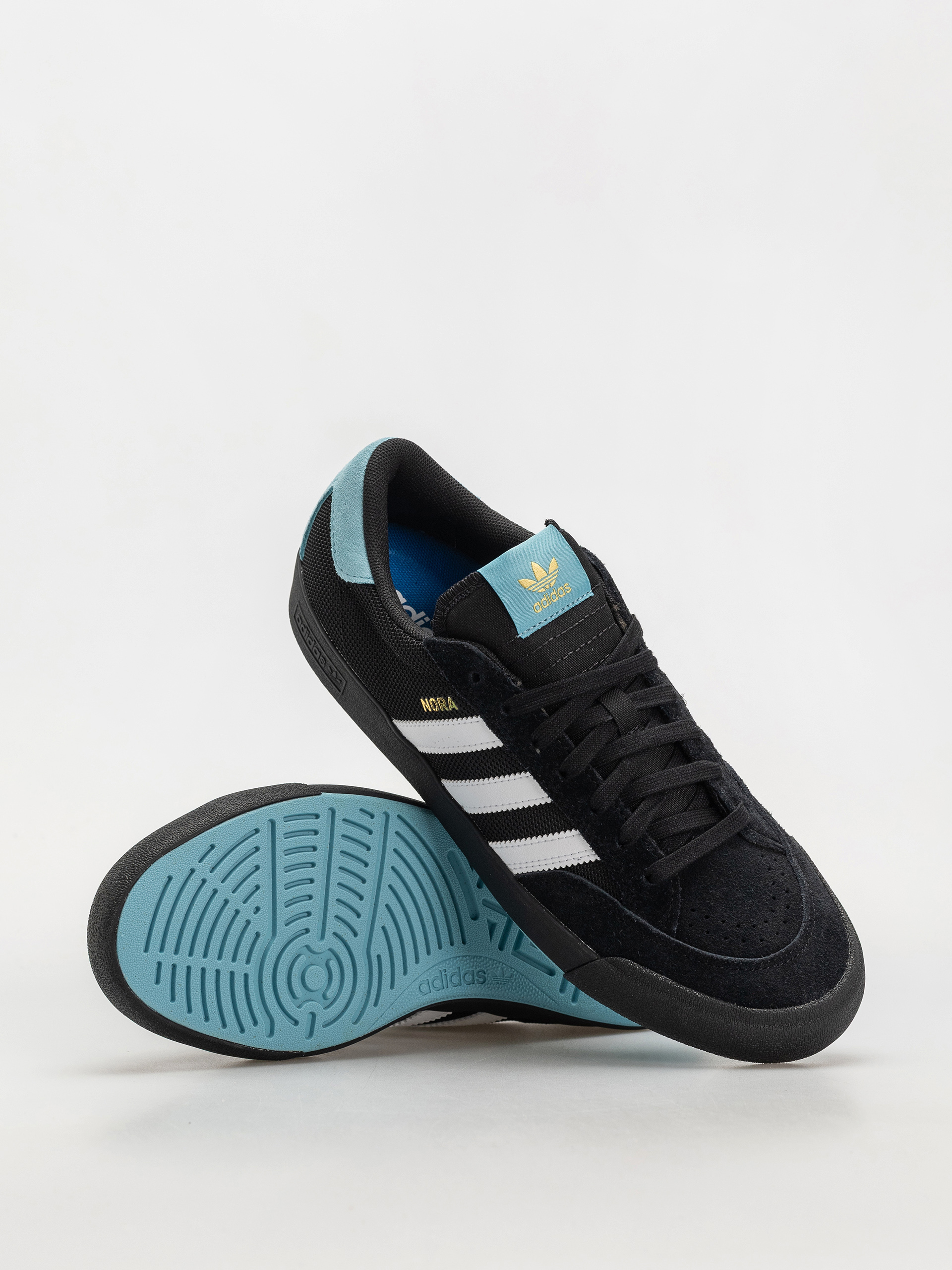 adidas Nora Cipők (cblack/ftwwht/goldmt)