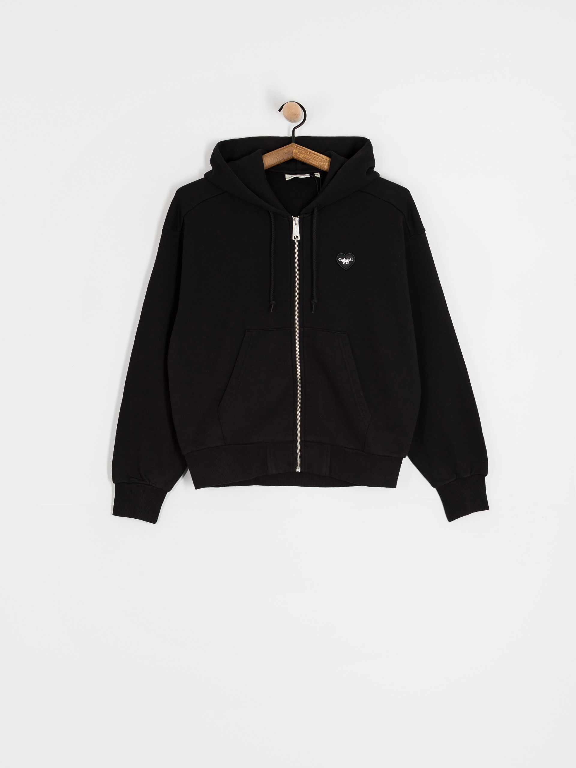 Carhartt WIP Heart II Hartt ZHD Wmn Kapucnis pulóver (black)