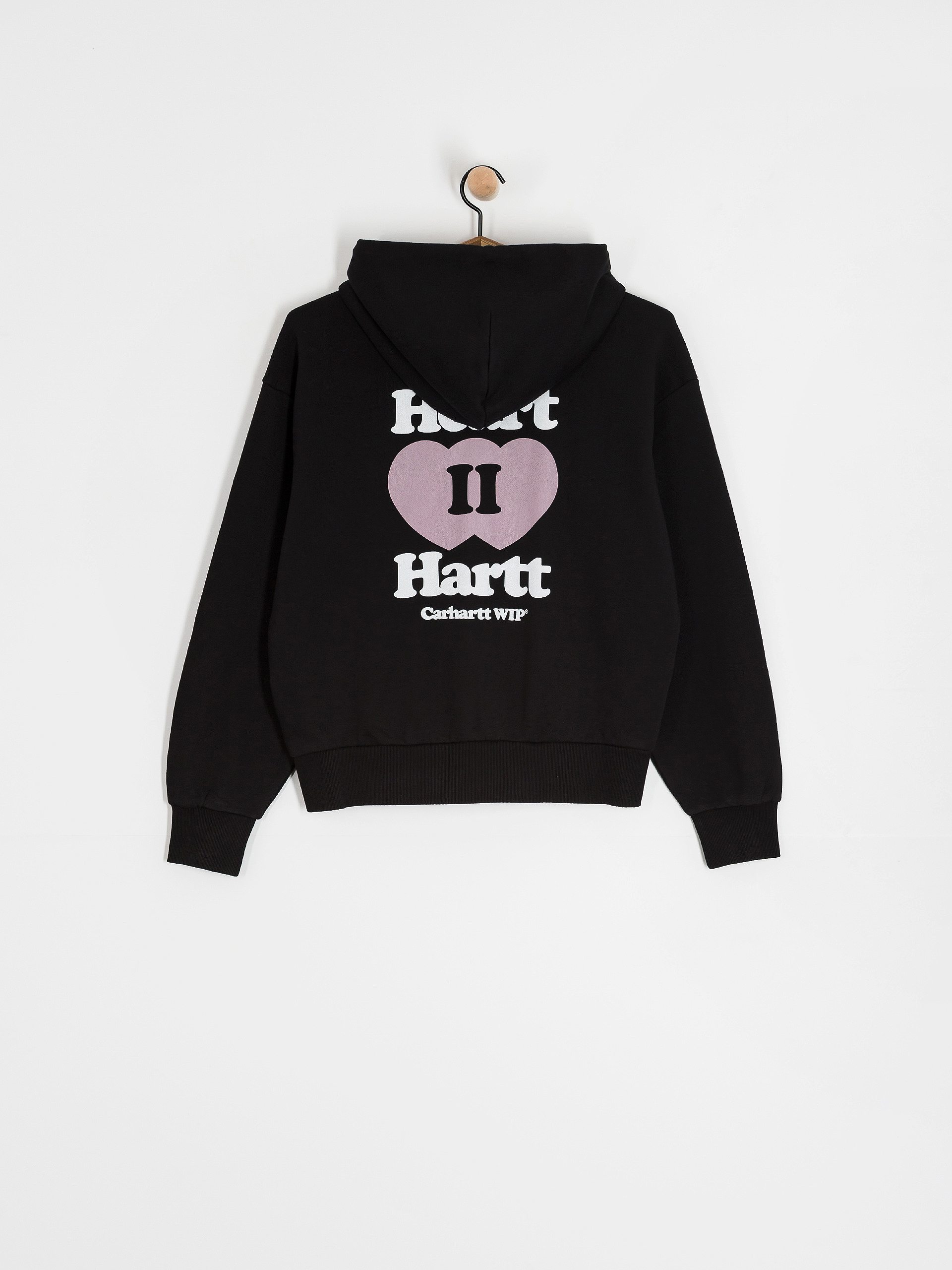 Carhartt WIP Heart II Hartt ZHD Wmn Kapucnis pulóver (black)