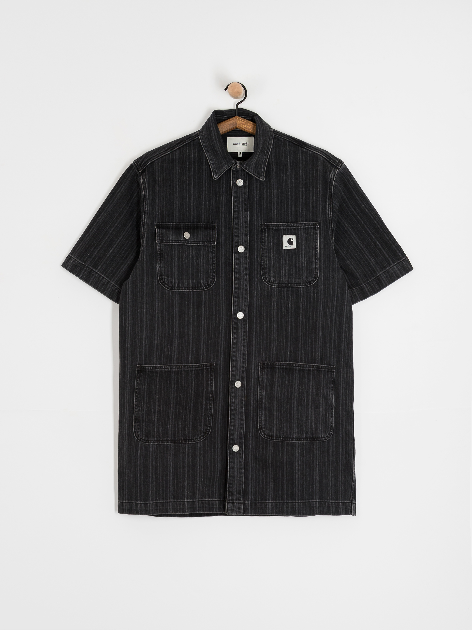 Carhartt WIP Rylan Dress Wmn Ruha (rylan stripe/black/stone washed)