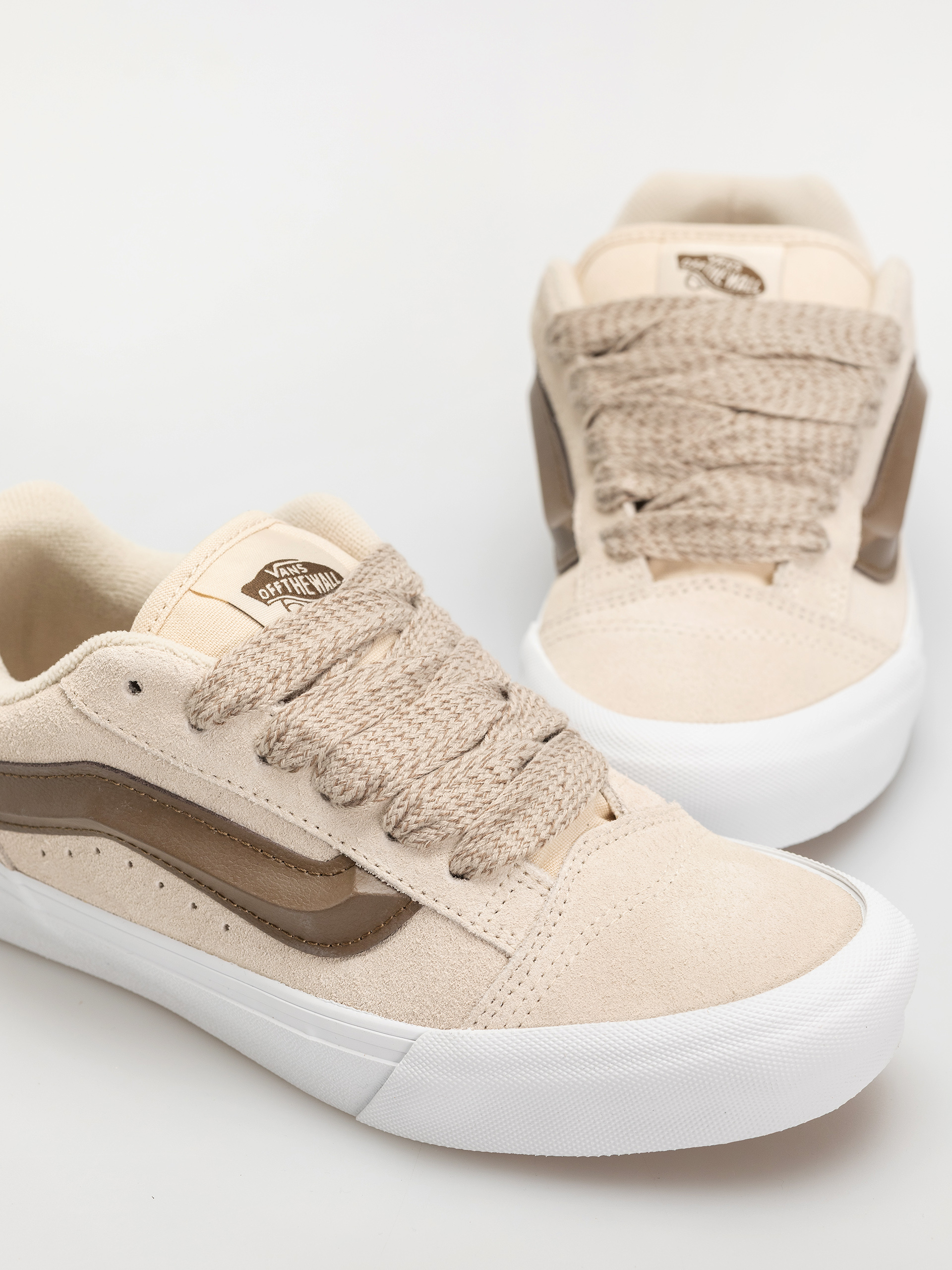 Vans Knu Skool Cipők (fat lace creme brule)