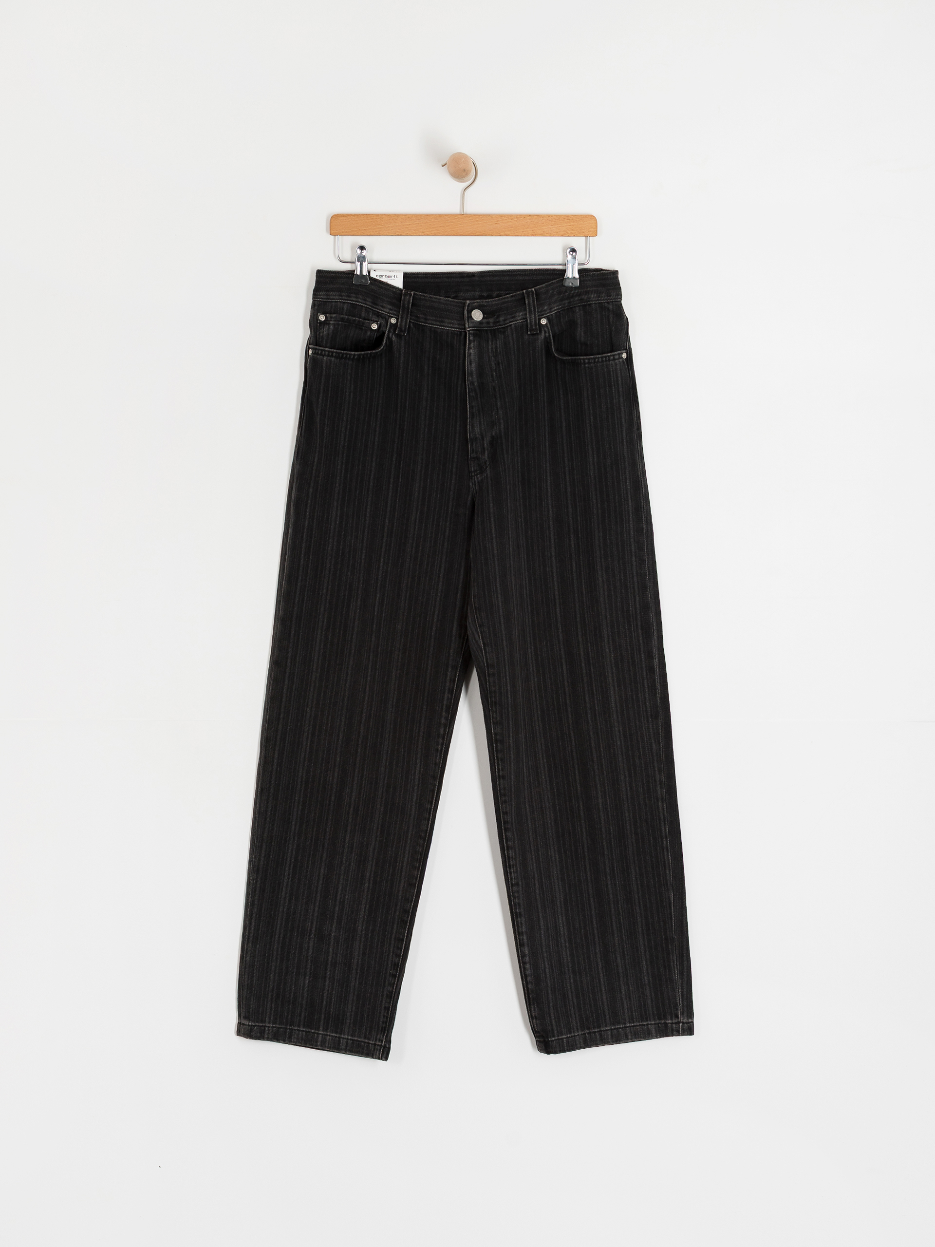 Carhartt WIP Rylan Kisnadrág (rylan stripe/black/stone washed)