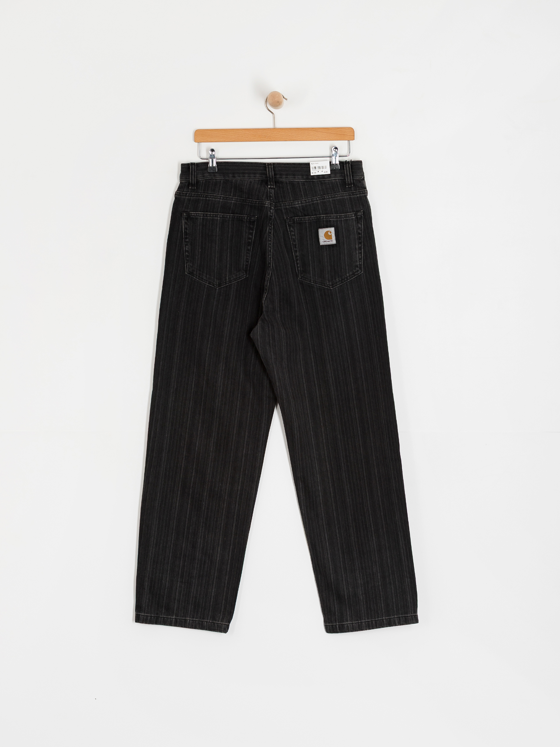 Carhartt WIP Rylan Kisnadrág (rylan stripe/black/stone washed)