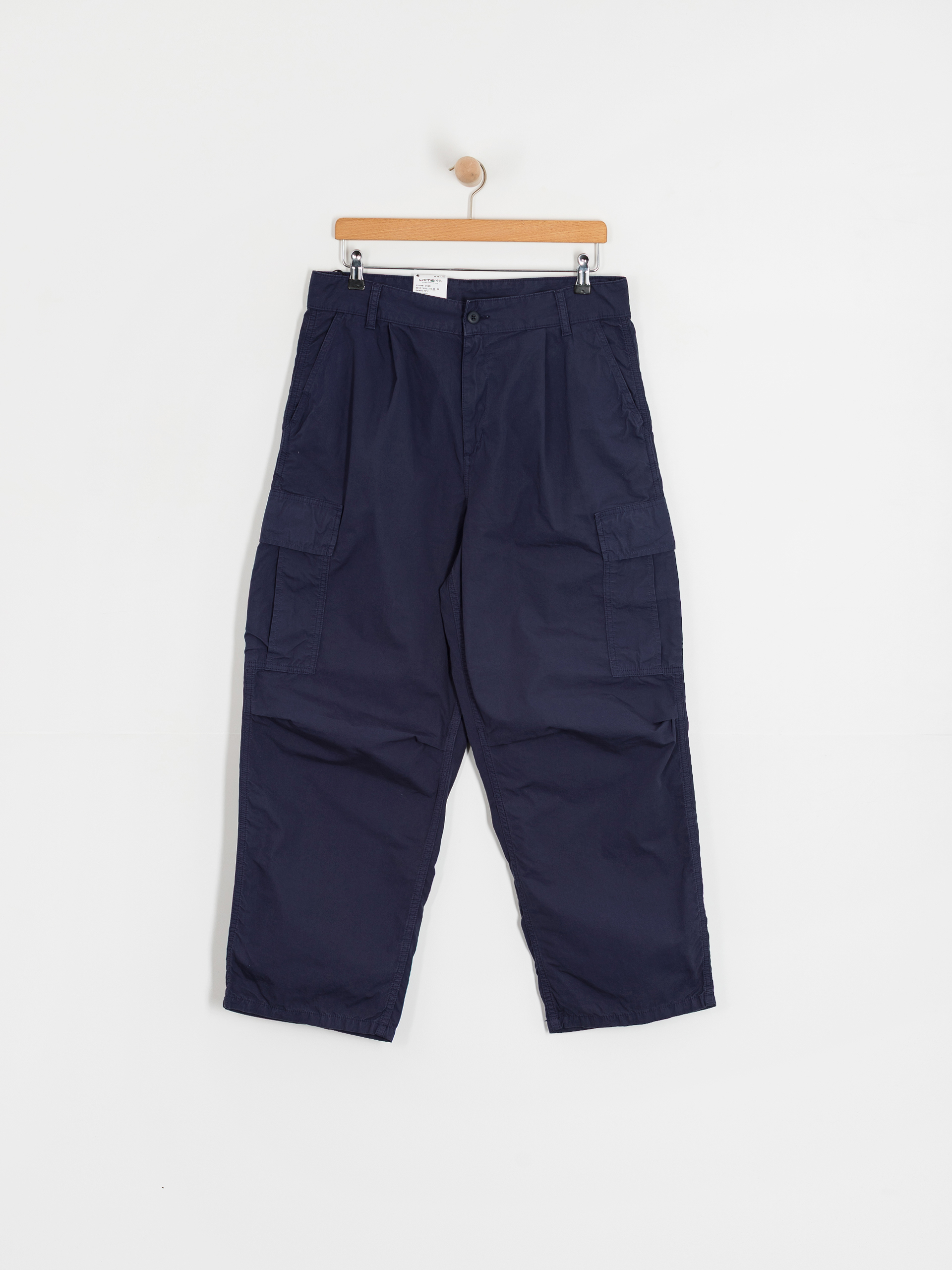 Carhartt WIP Cole Cargo Kisnadrág (blue/garment dyed)