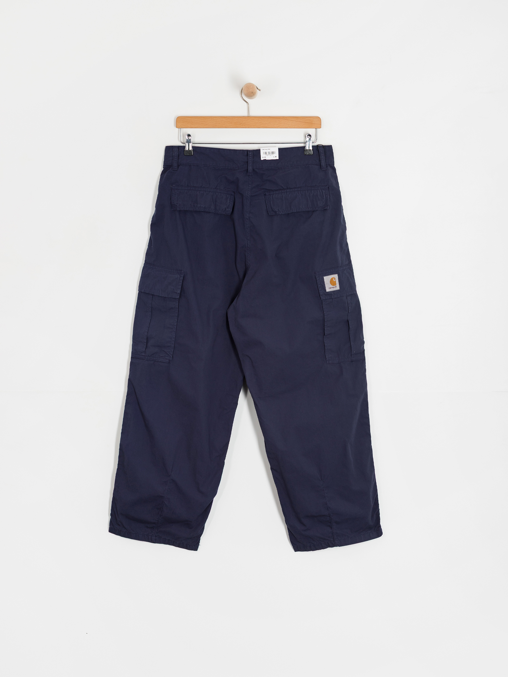 Carhartt WIP Cole Cargo Kisnadrág (blue/garment dyed)