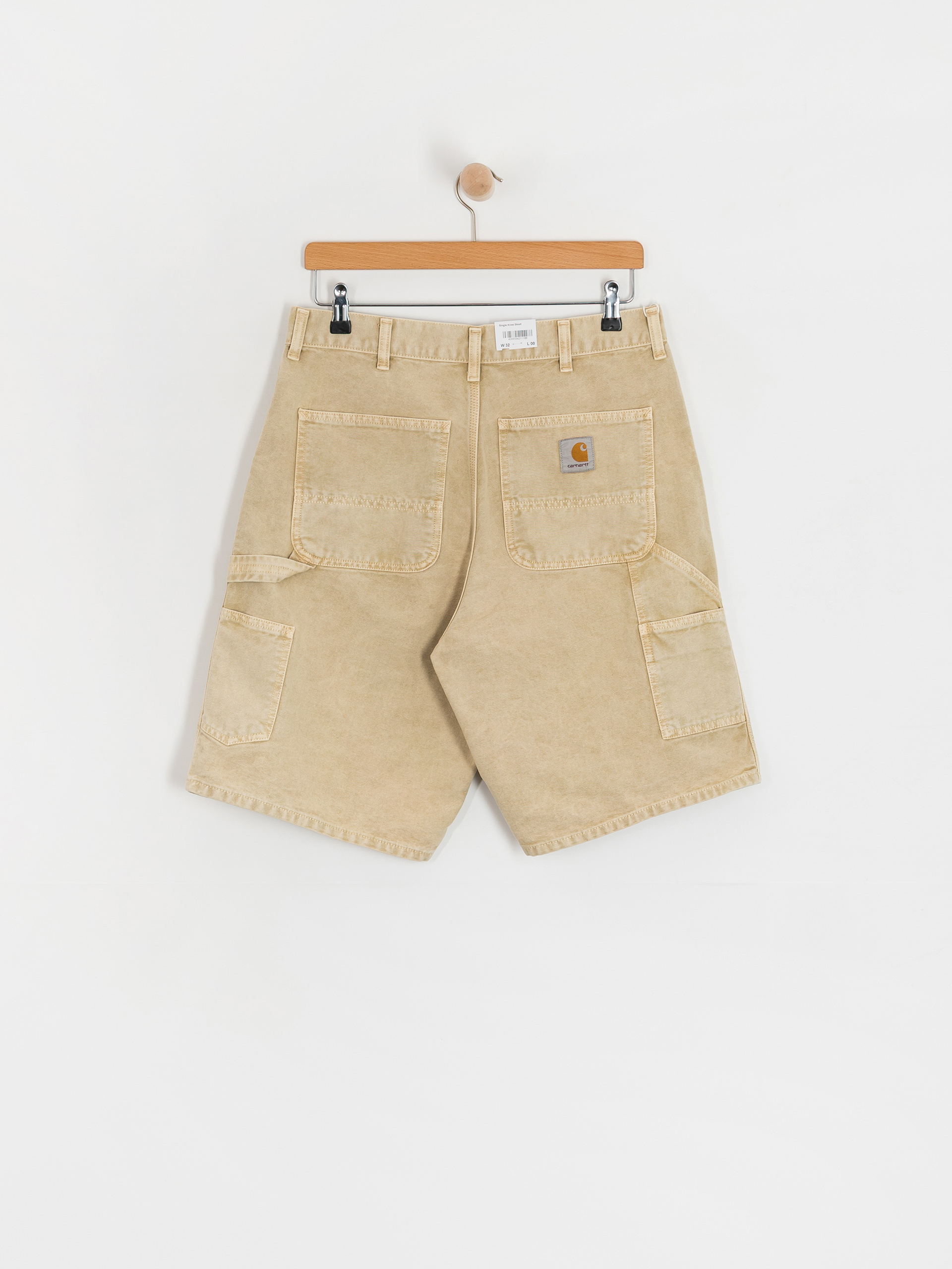 Carhartt WIP Single Knee Rövidnadrág (dusty h brown/chalk wash)