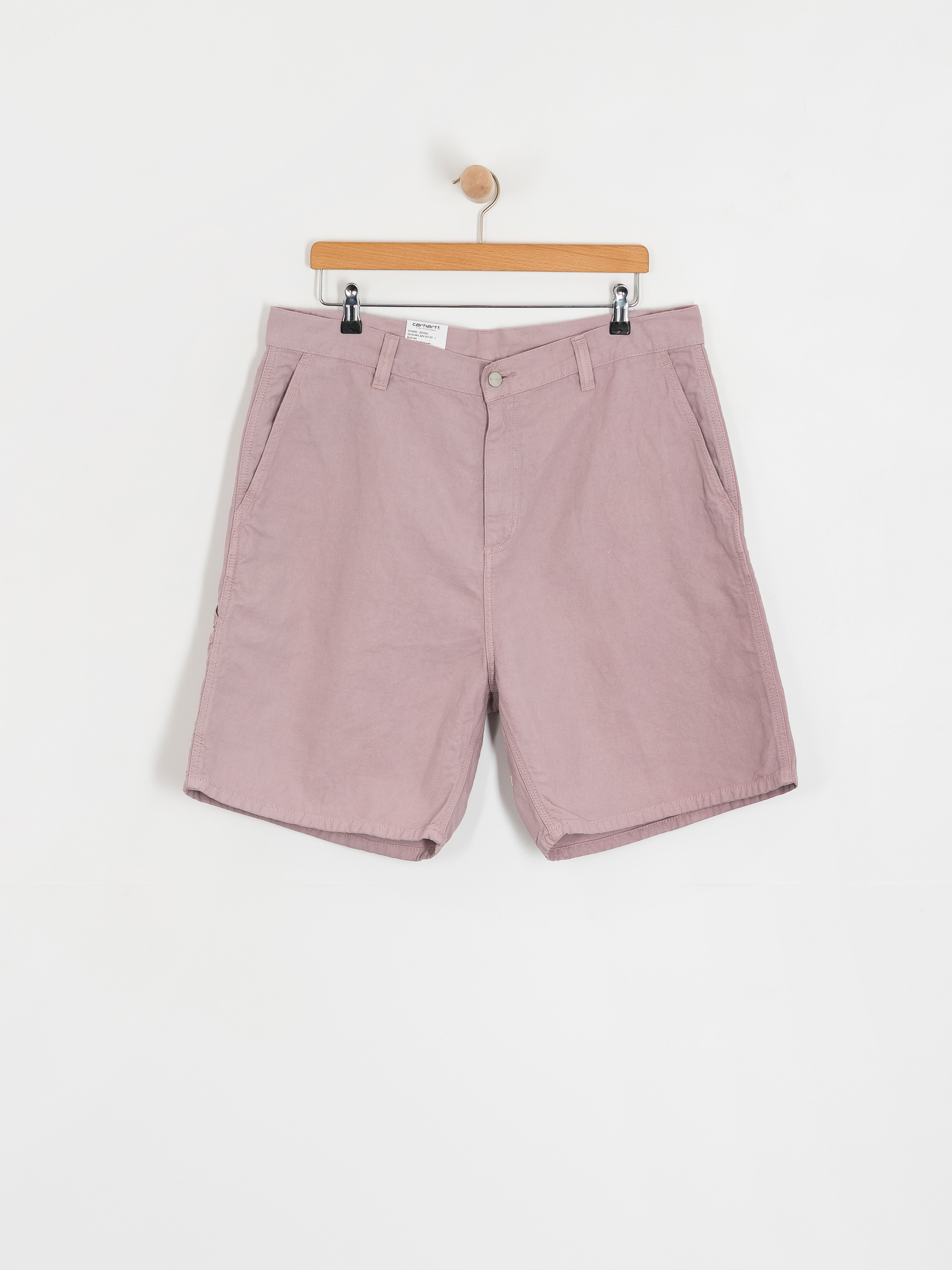 Carhartt WIP Walter Single Knee Rövidnadrág (pink fog/garment dyed)