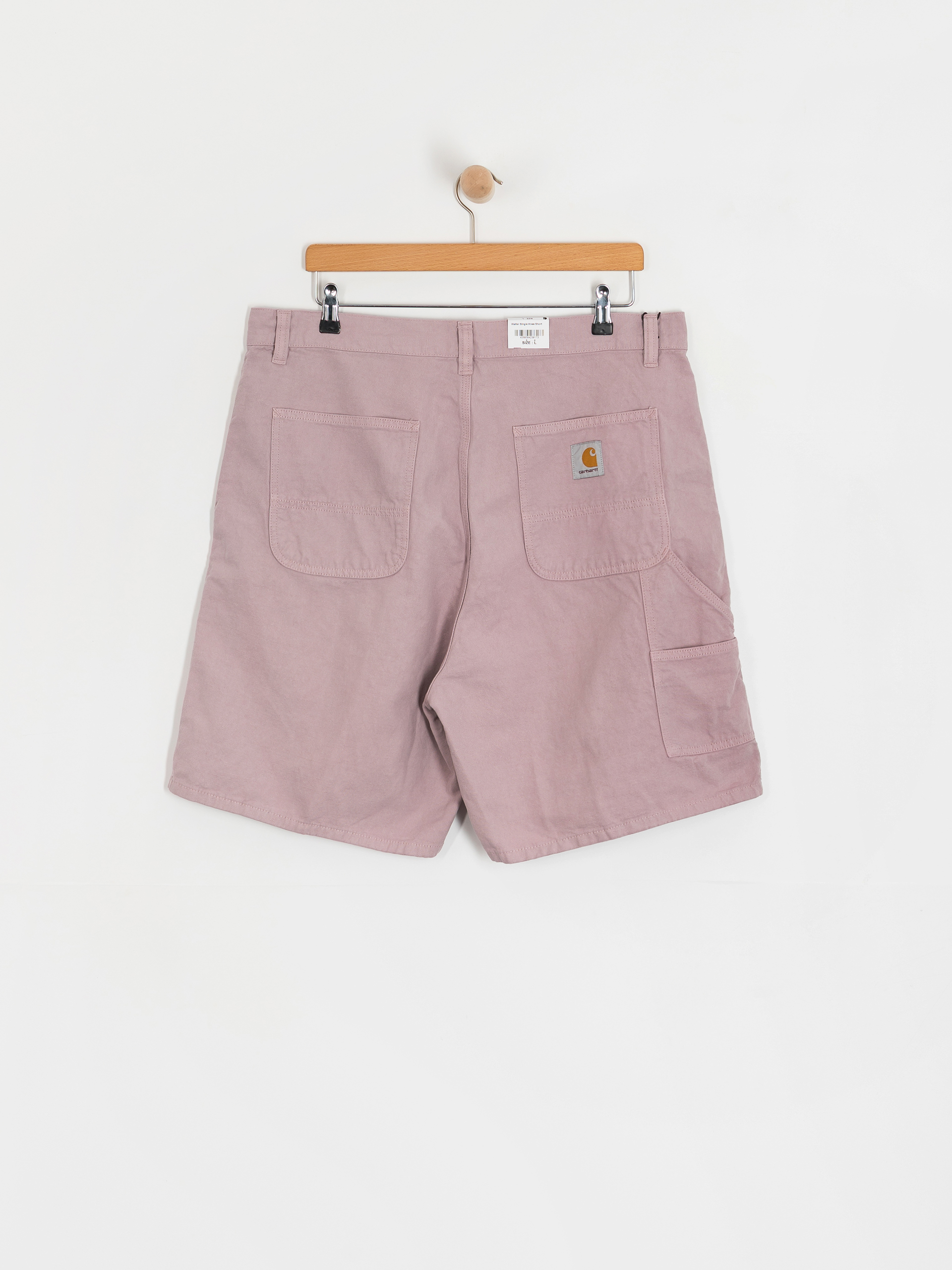 Carhartt WIP Walter Single Knee Rövidnadrág (pink fog/garment dyed)