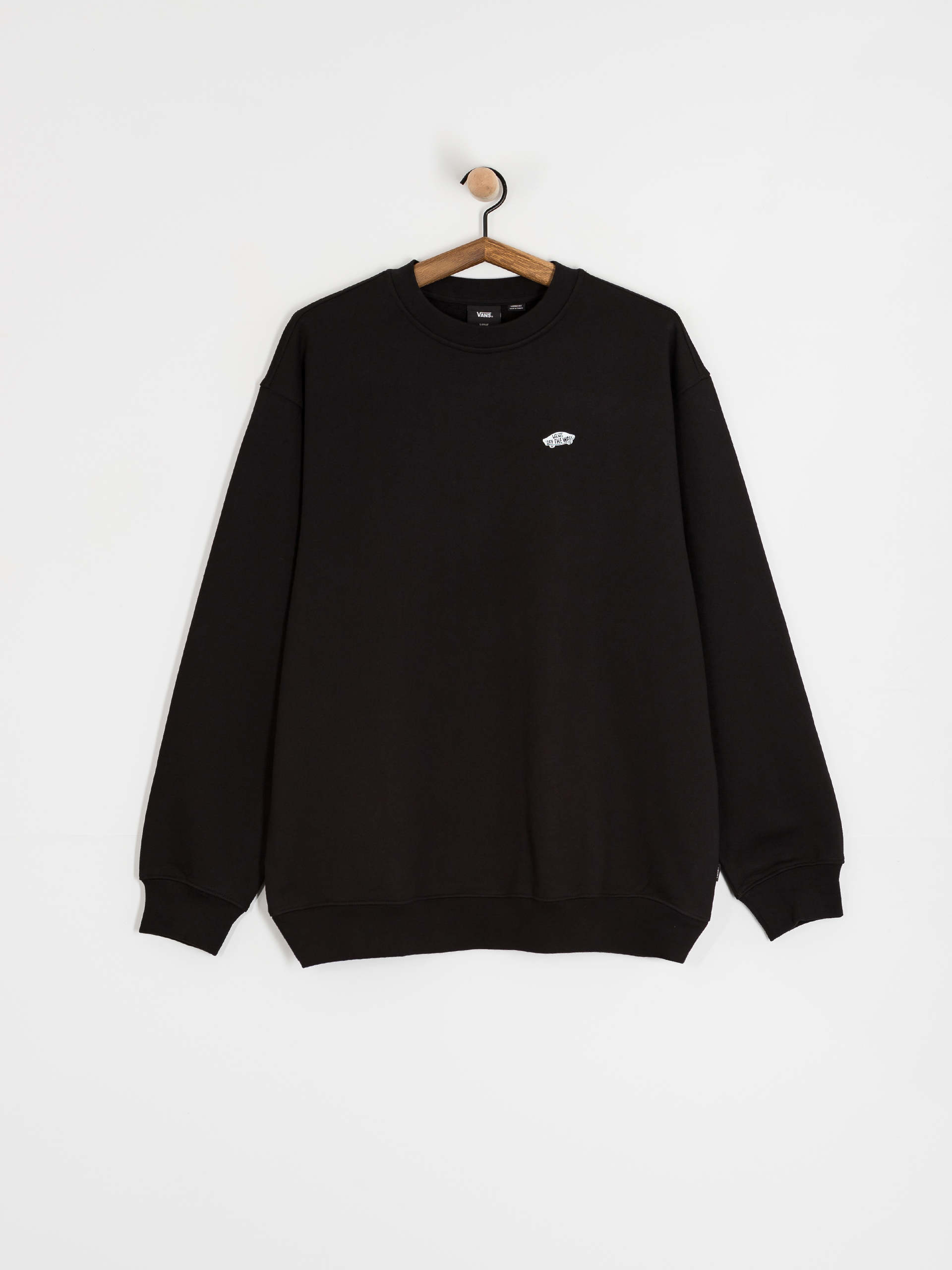 Vans Style 76 II Loose Ft Crew Pulóver (black/white)