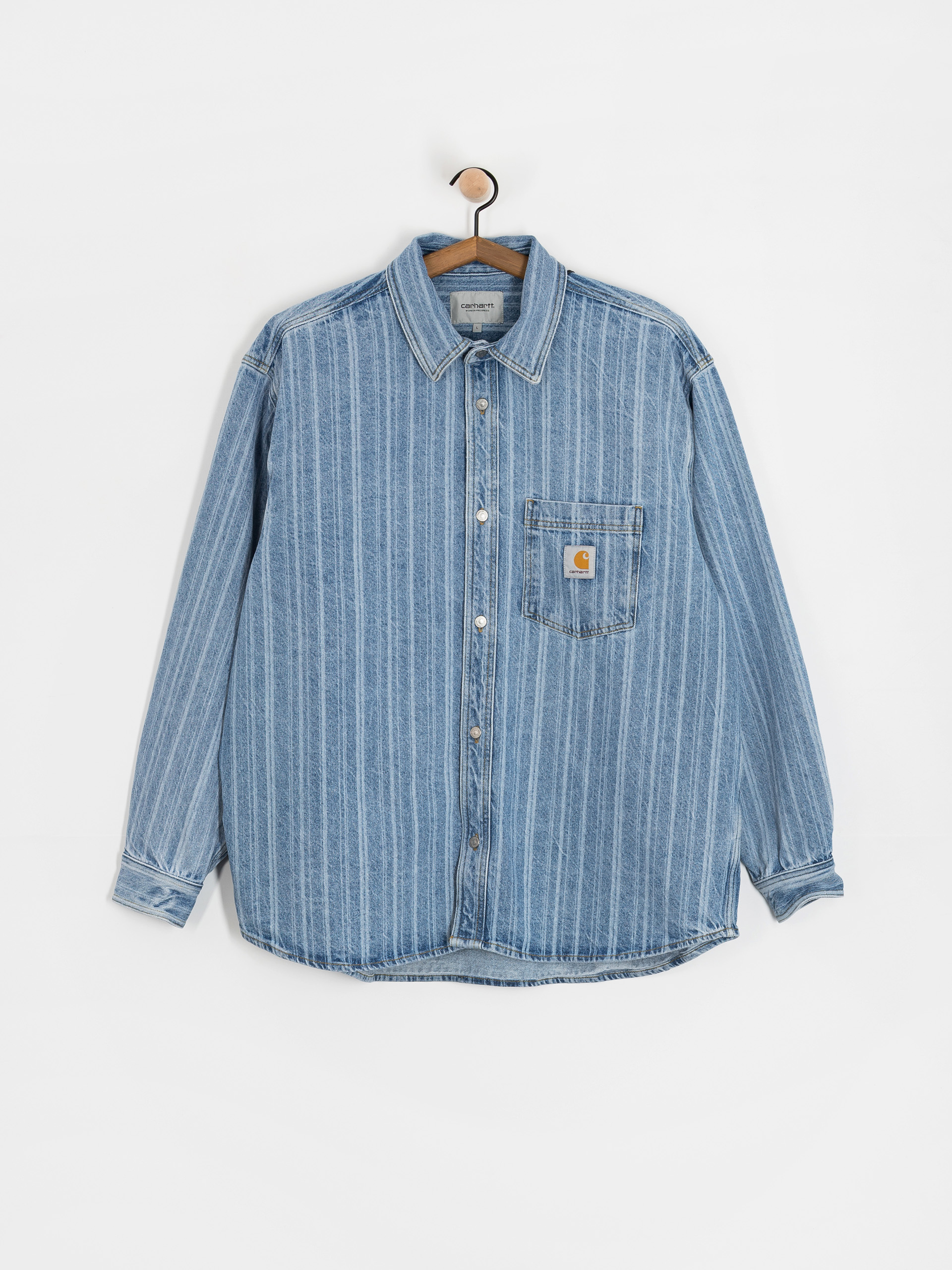 Carhartt WIP Rylan Dzseki (rylan stripe/blue/stone bleached)
