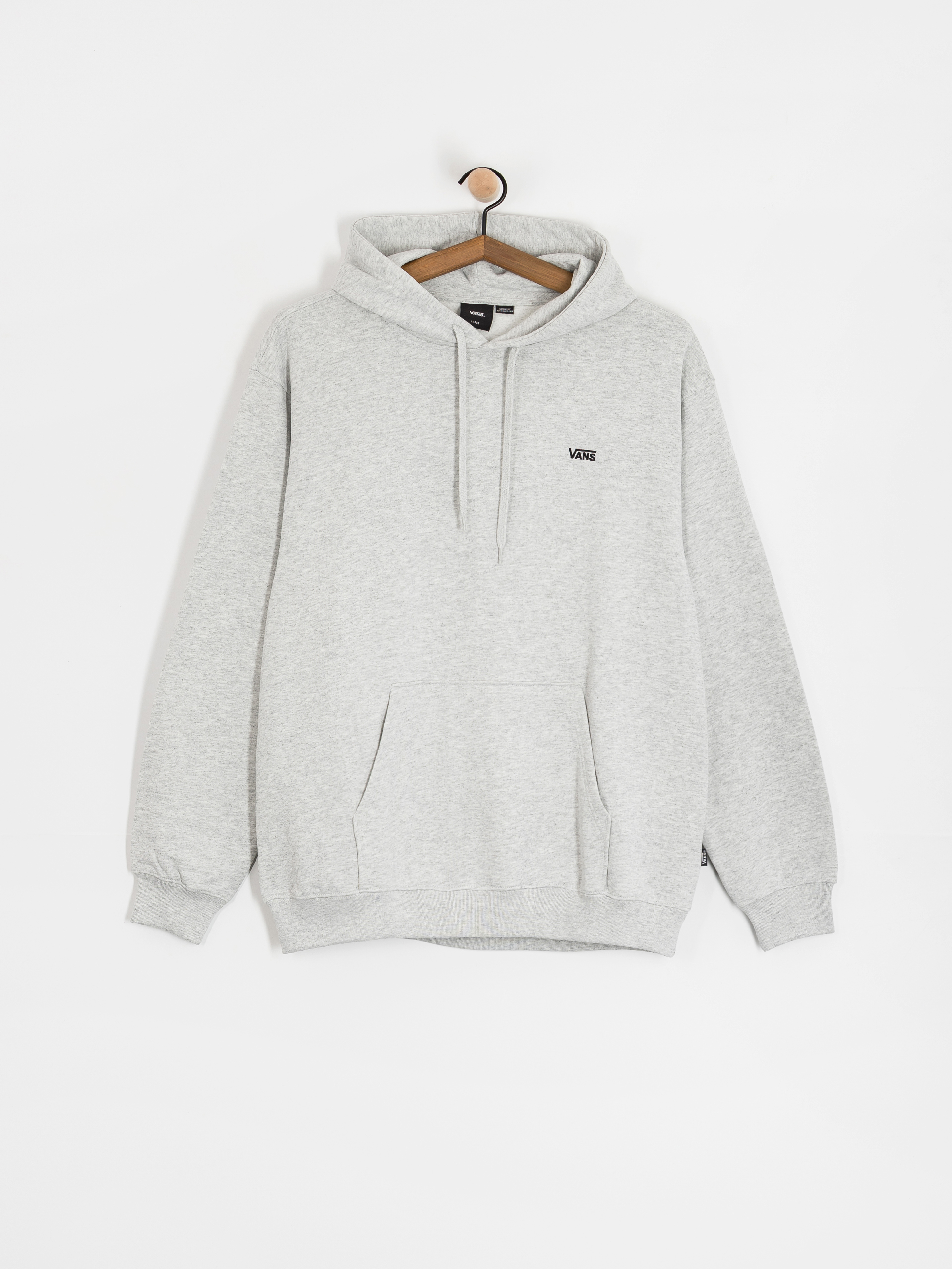 Vans Left Chest II Loose HD Kapucnis pulóver (light grey heather)