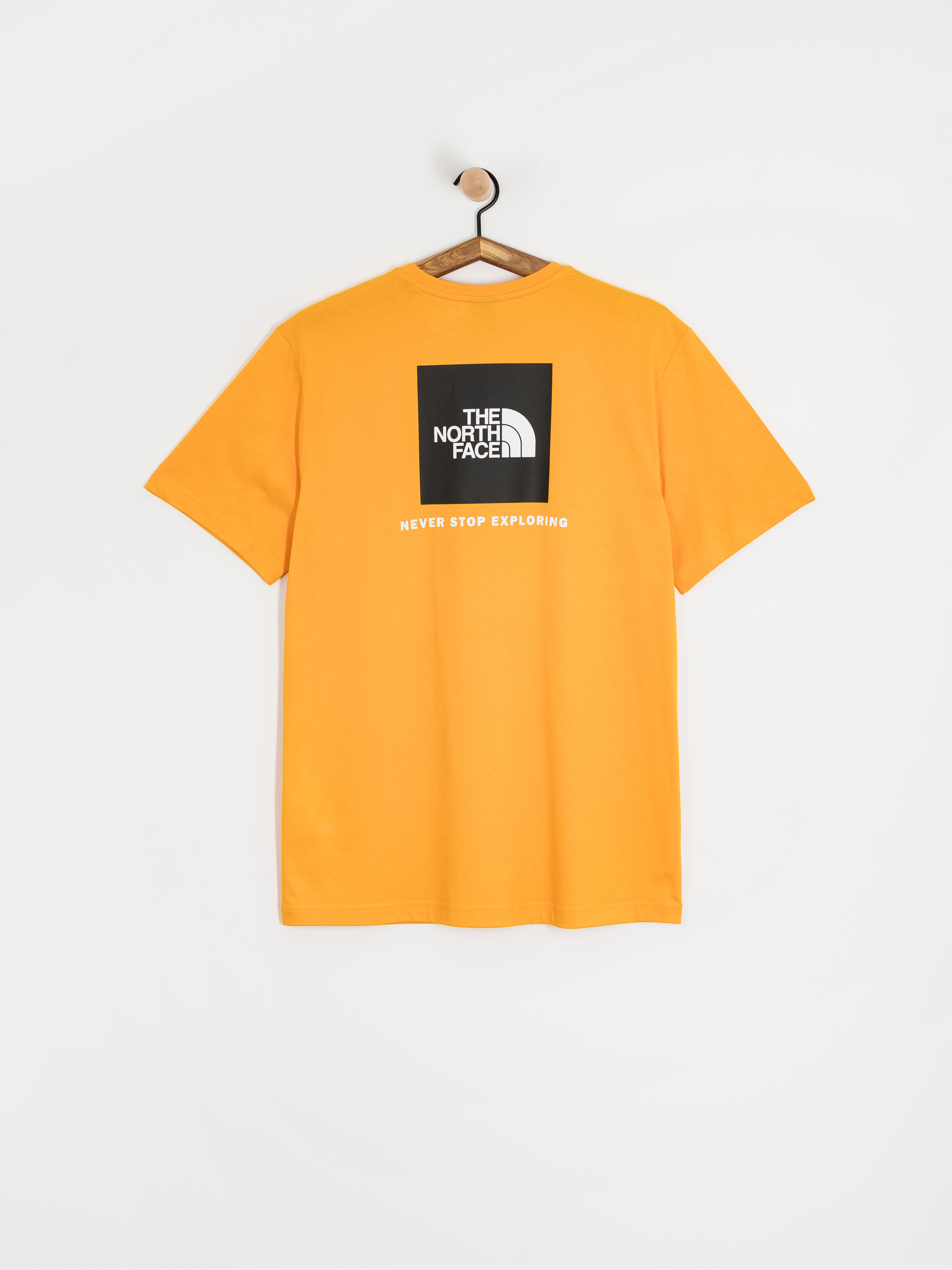Póló The North Face Box Nse (summit gold/tnf black)