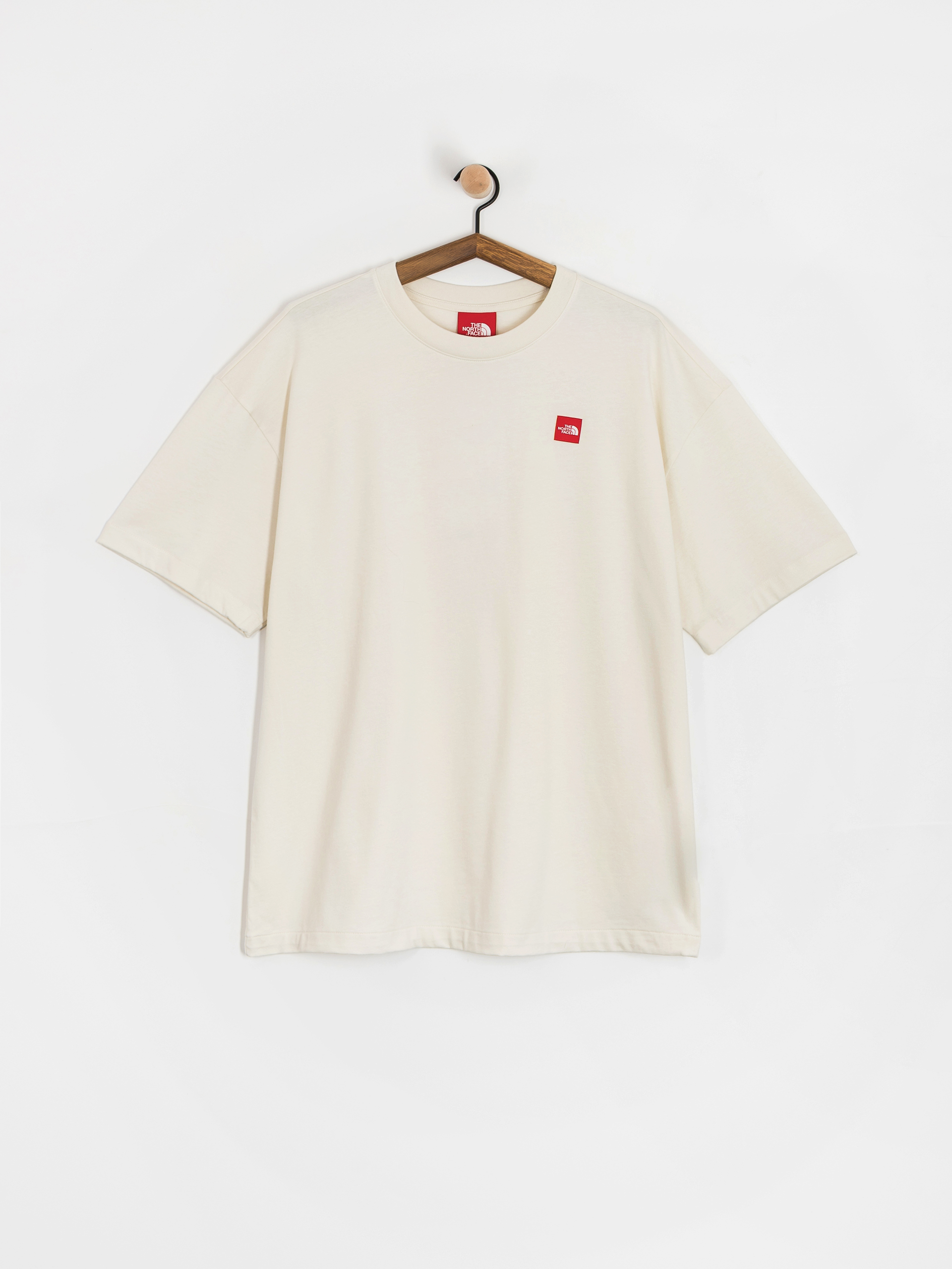 Póló The North Face Tnf Red Box (white dune)