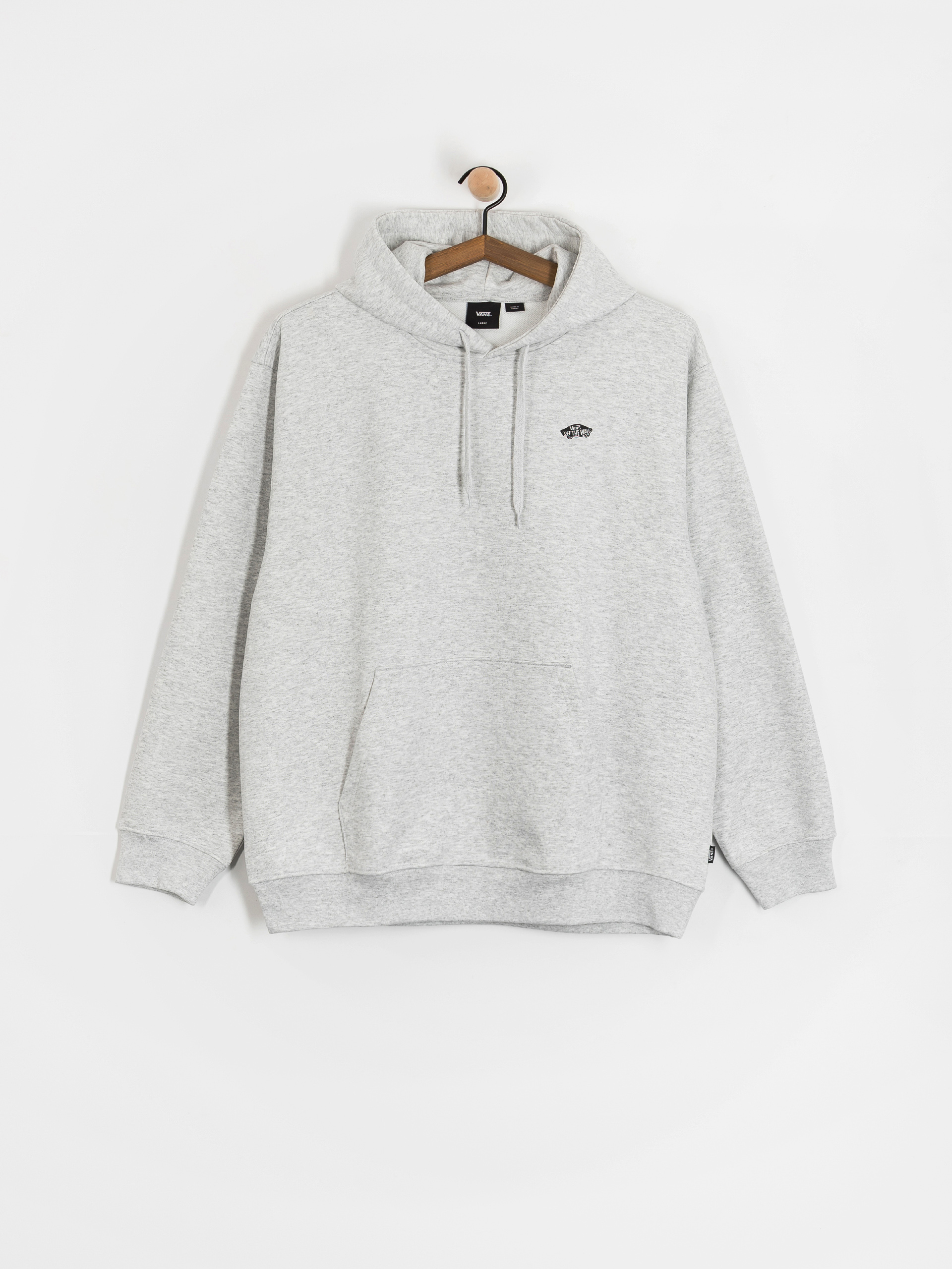 Kapucnis pulóver Vans Style 76 II Loose Ft HD (light grey heather)
