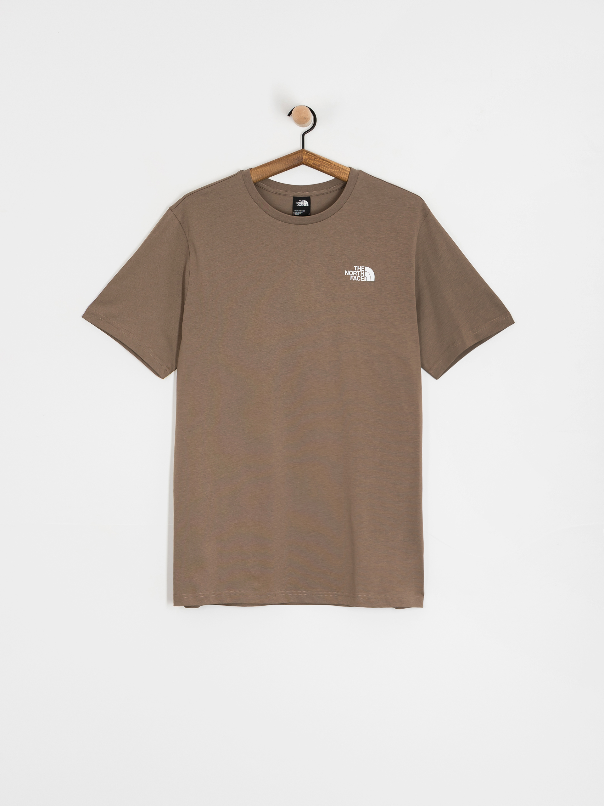 Póló The North Face Box Nse (mocha brown/mushroom gr)