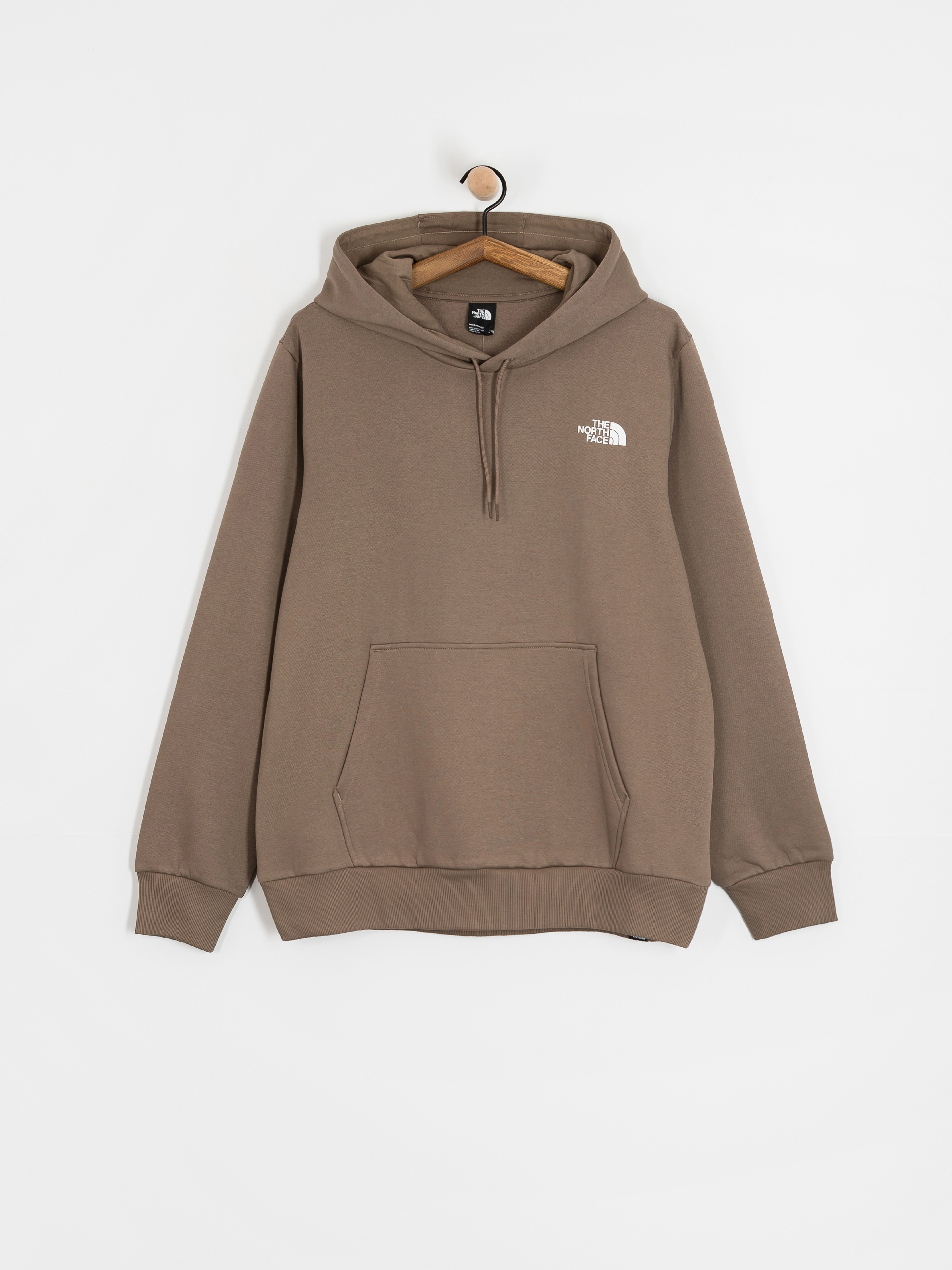 Kapucnis pulóver The North Face Simple Dome Regular HD (mocha brown)