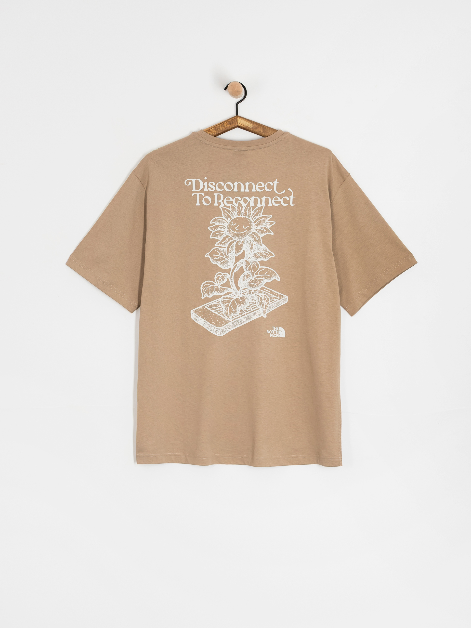 Póló The North Face Connect Relaxed Graphic (mushroom grey)