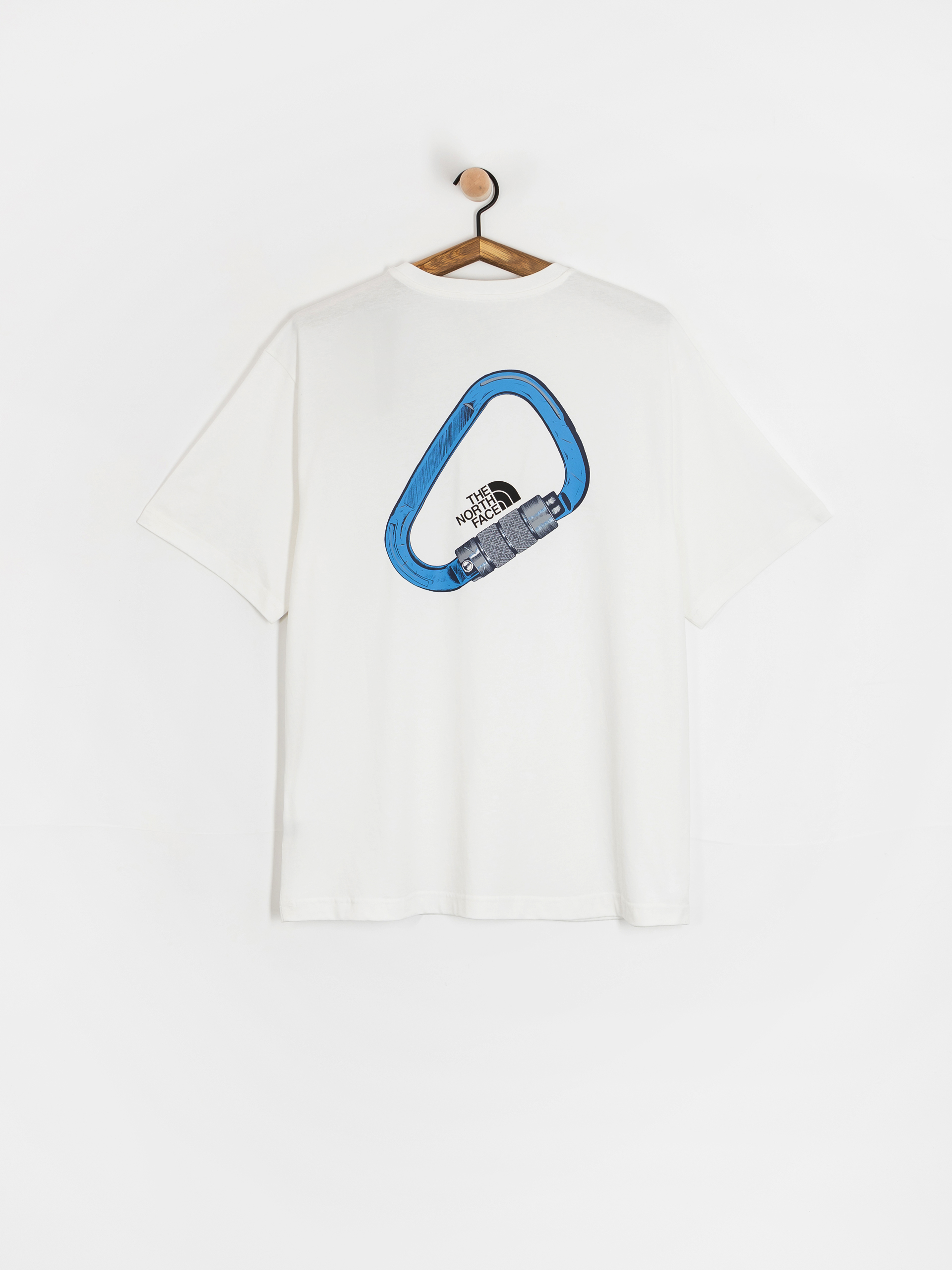 Póló The North Face Explore Carabiner Relaxed (tnf white)