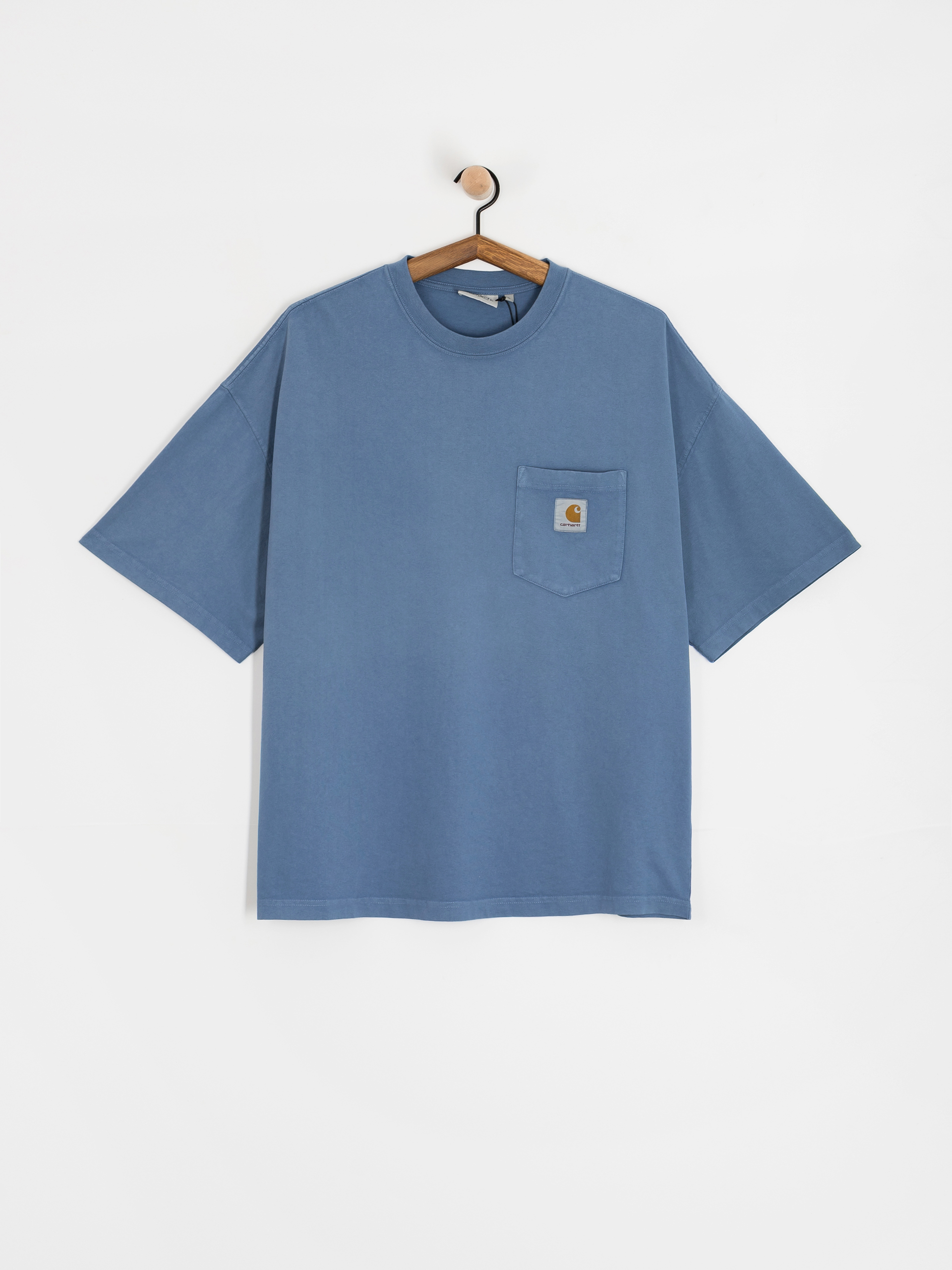 Carhartt WIP Hudson Pocket Pu00f3lu00f3 (sorrent/chalk wash)
