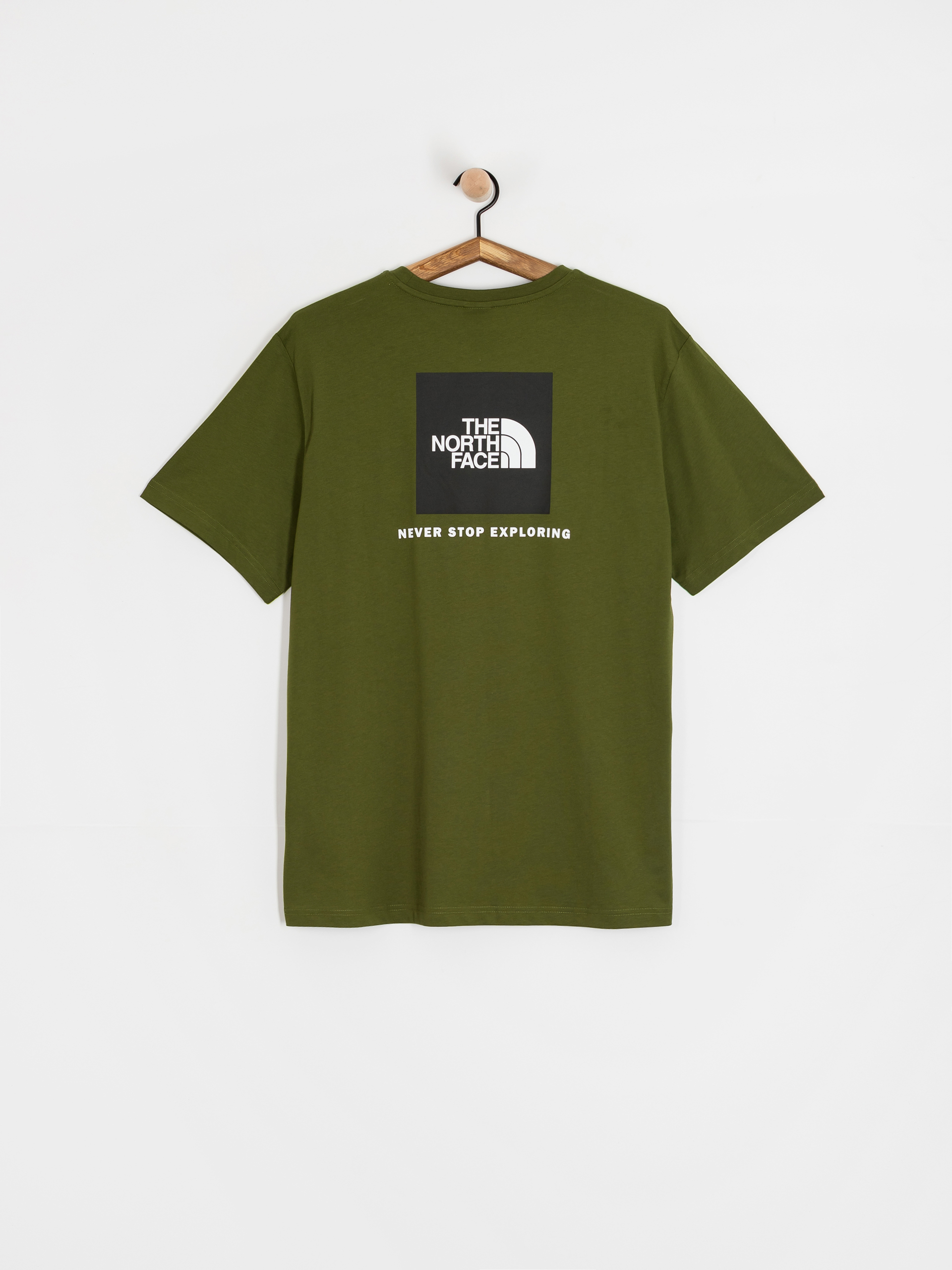 The North Face Box Nse Póló (woodland green/tnf blac)