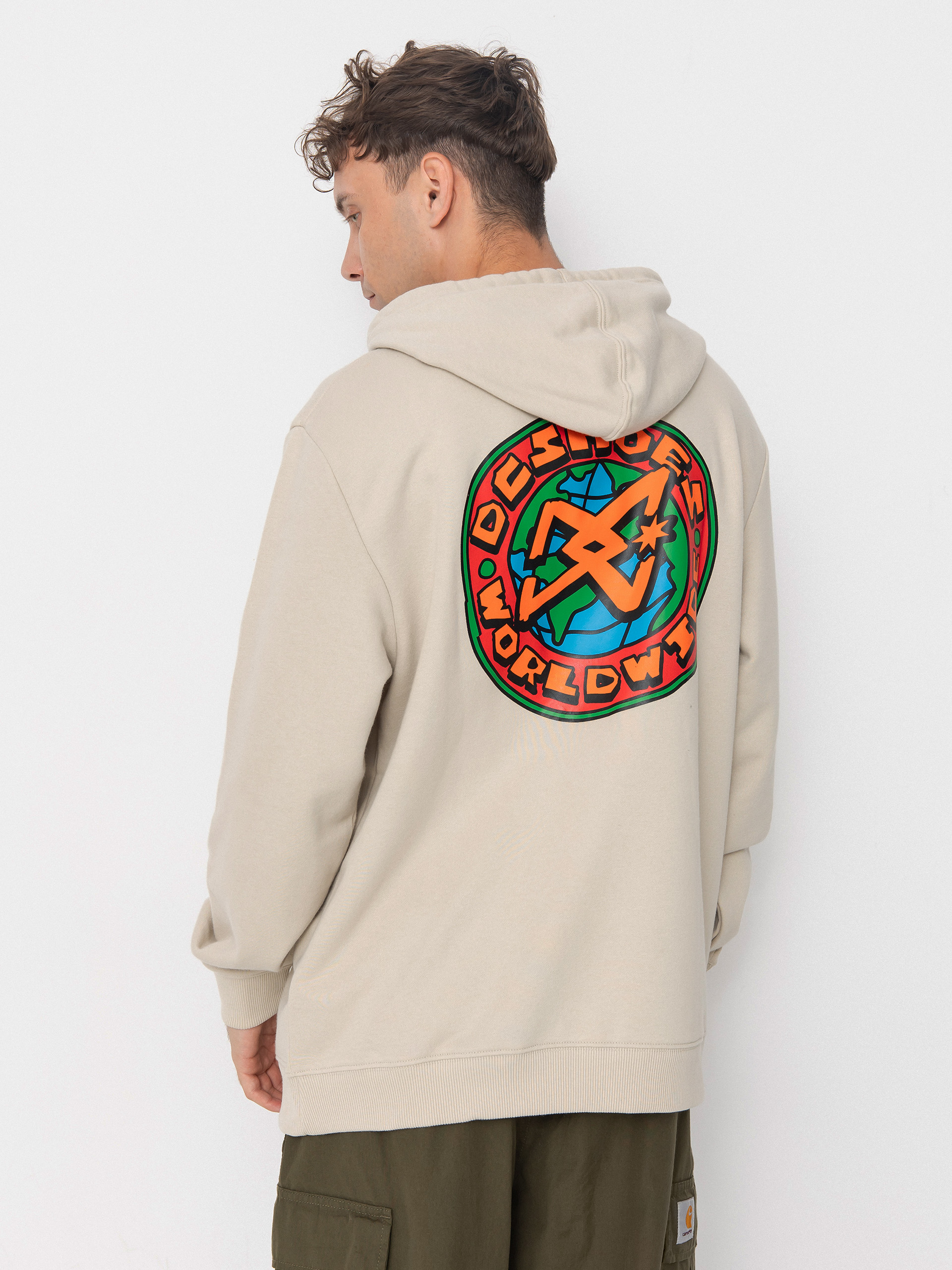 DC Spinner HD Kapucnis pulóver (pelican)