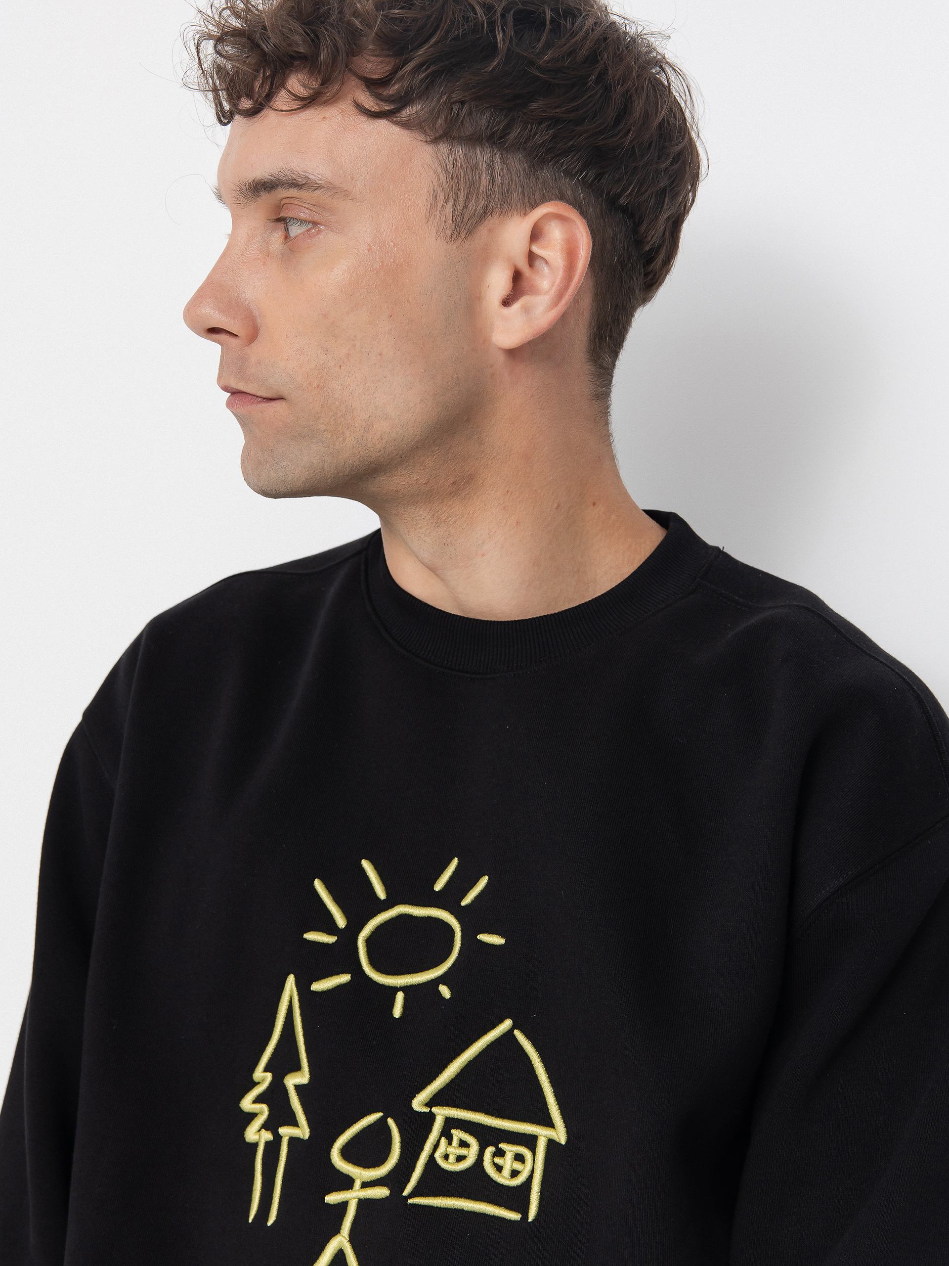 Carhartt WIP Masterpiece Pulóver (black/fandoghi)