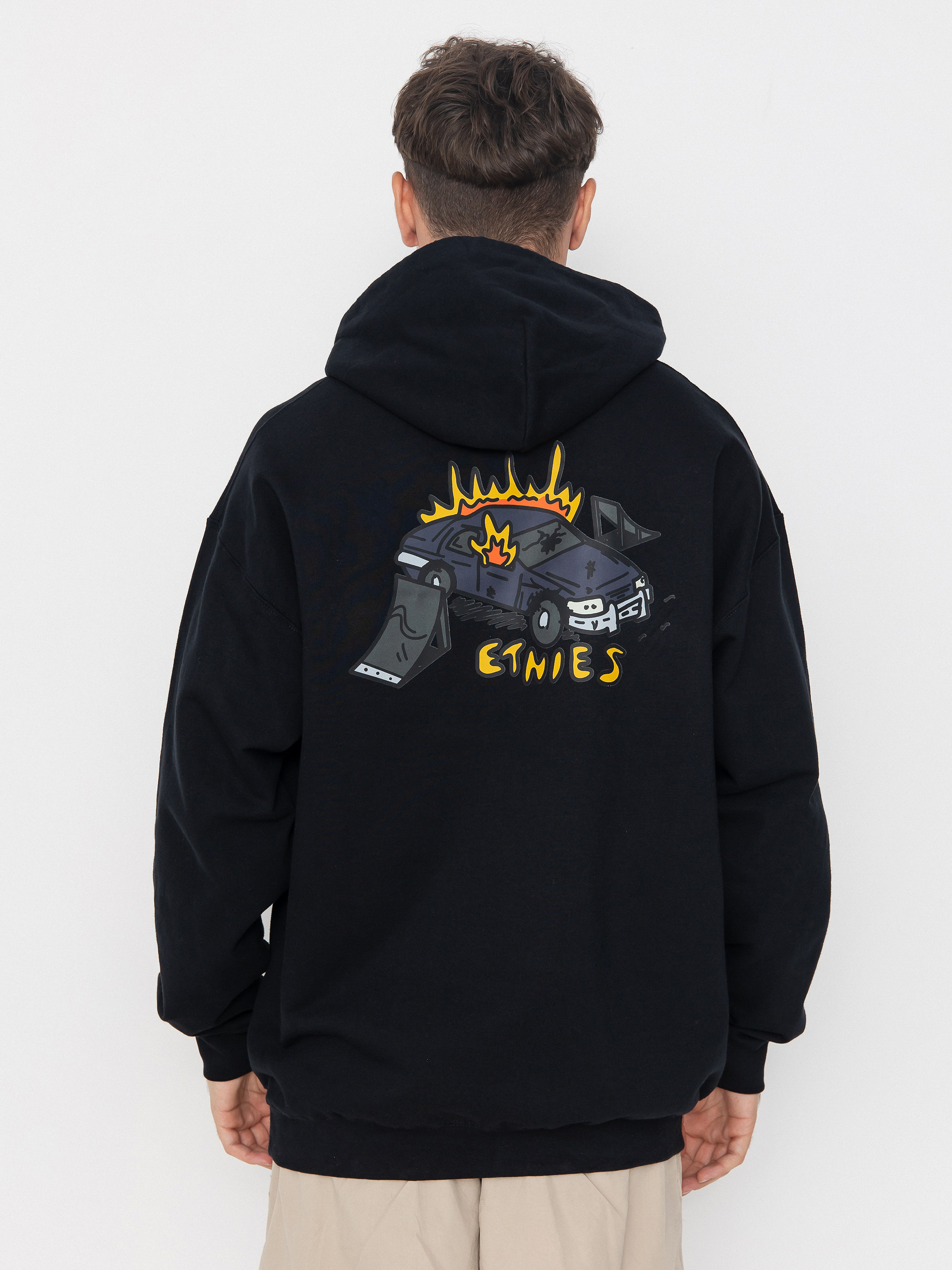 Etnies On Fire HD Kapucnis pulóver (black)