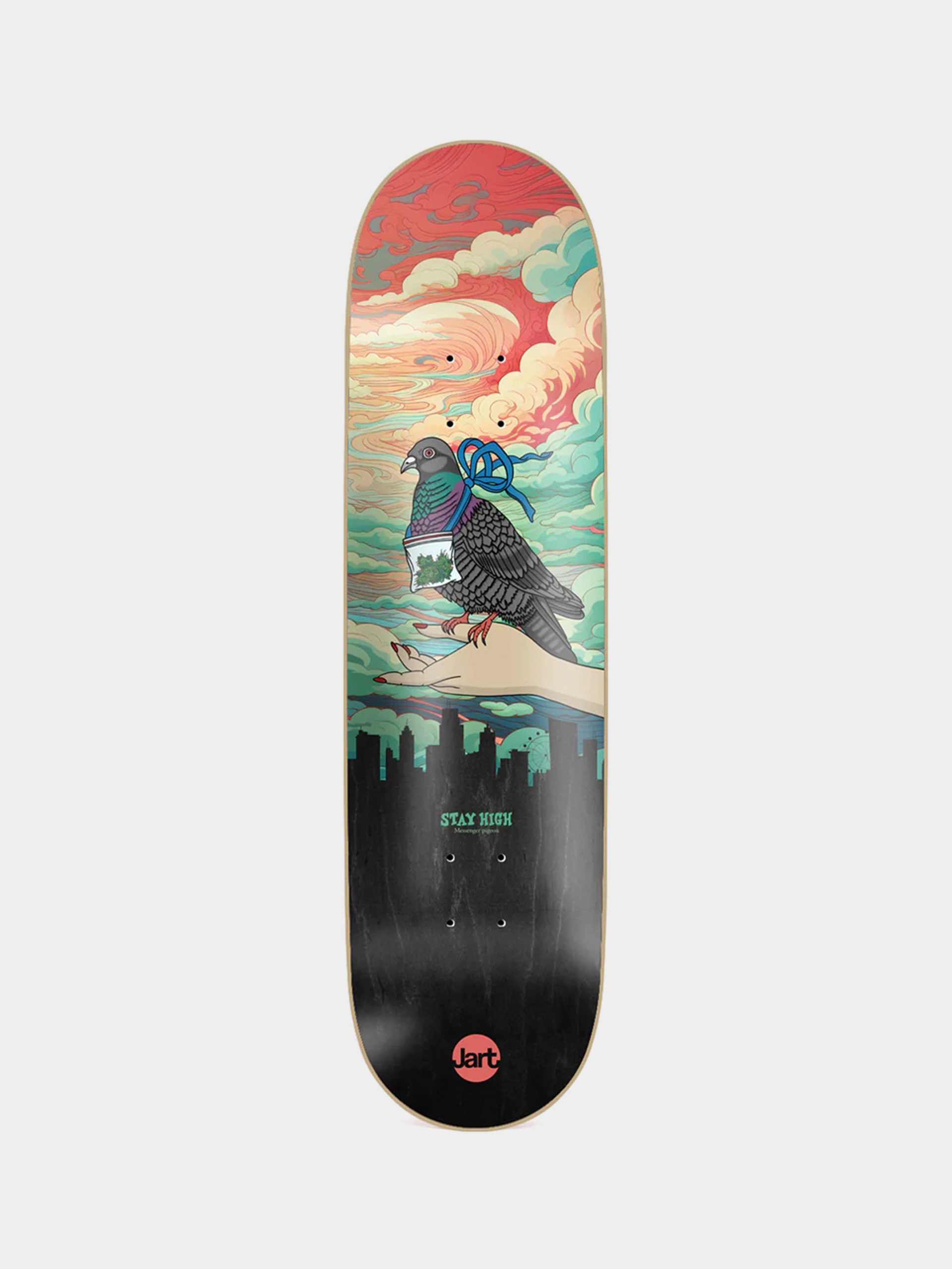 Gördeszka lap Jart Stay High Pigeon (black/multi)