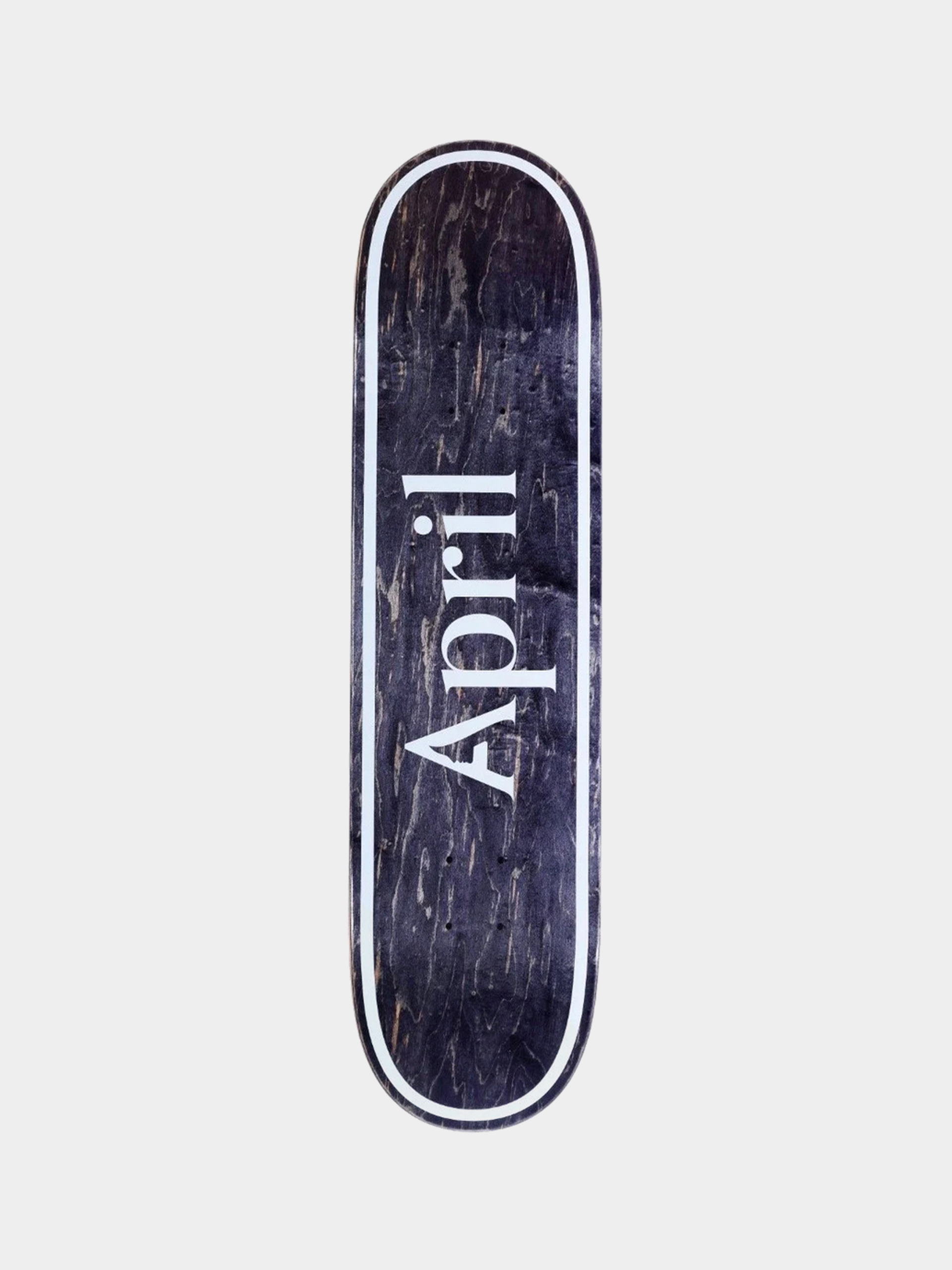 Gördeszka lap April Skateboards Og Logo (invert black)