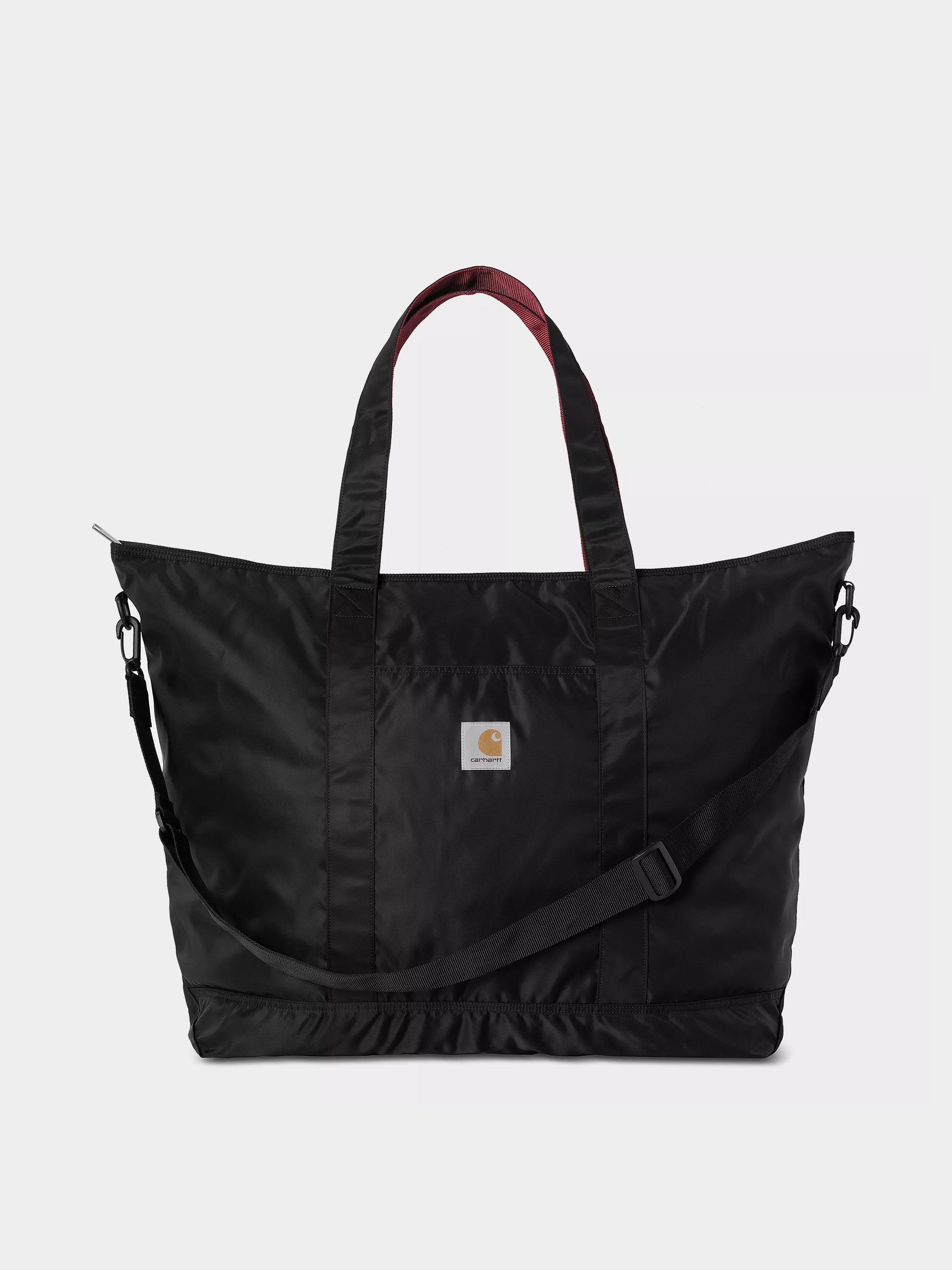 Kézitáska Carhartt WIP Alumni Tote (black/scarlet)