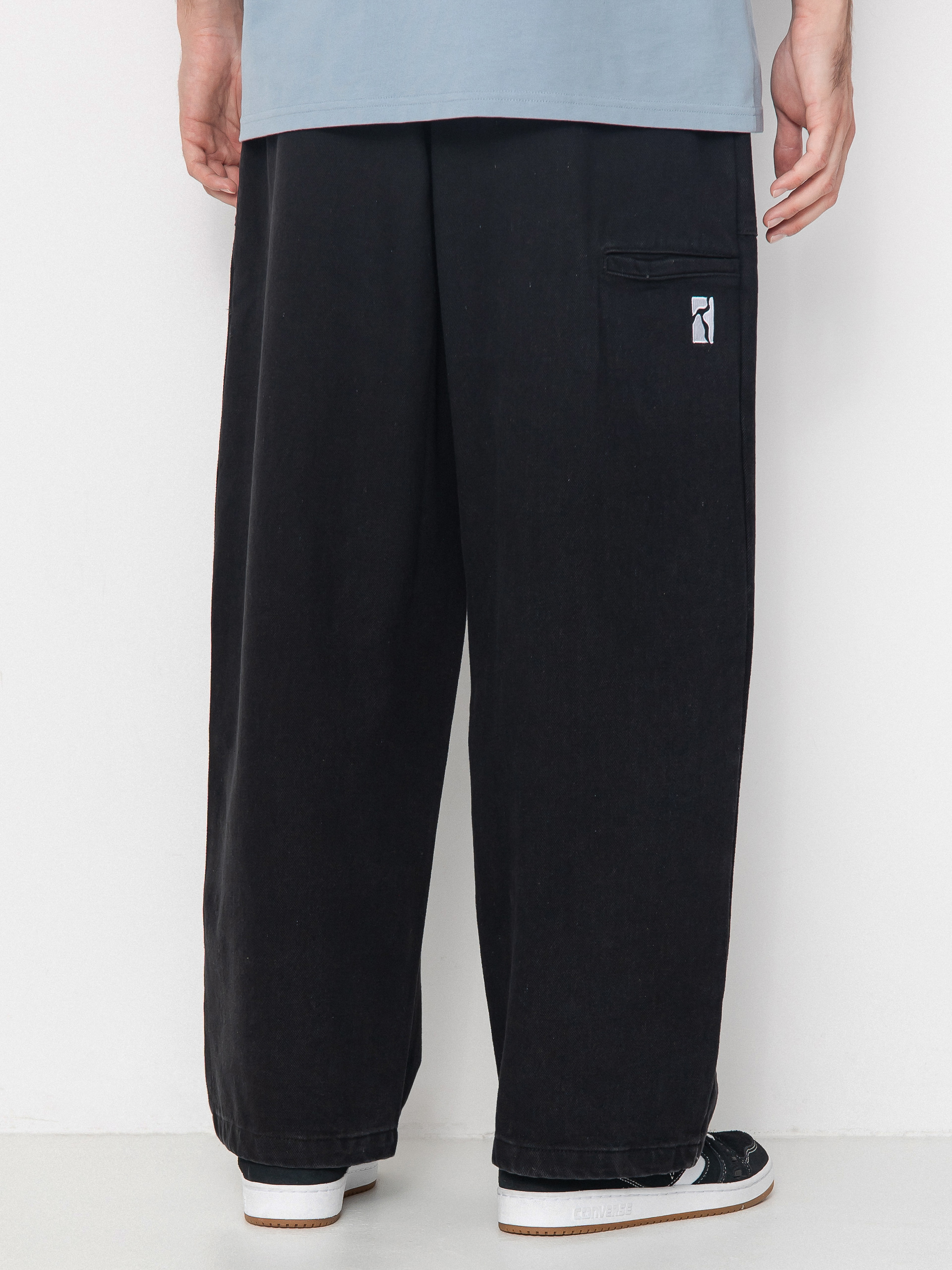 Poetic Collective Painter Kisnadrág (black denim wash)