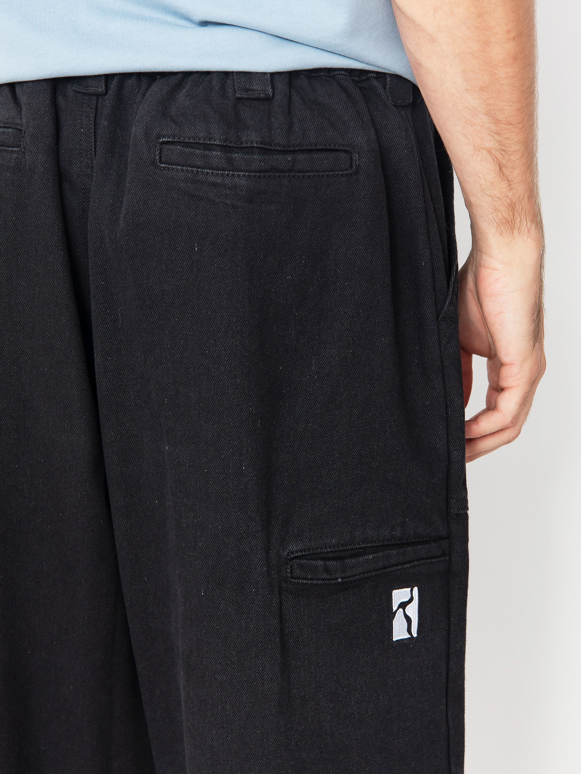 Poetic Collective Painter Kisnadrág (black denim wash)