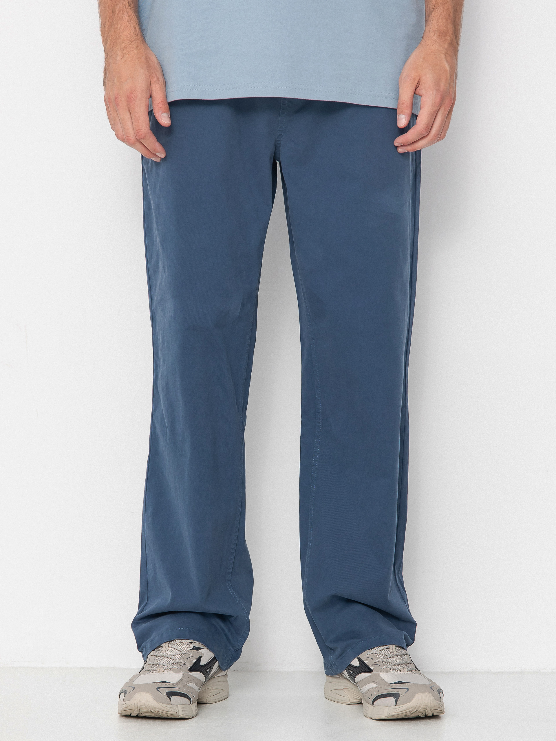 Brixton Broadway Vw Ewaist Rlx Kisnadrág (washed denim blue)