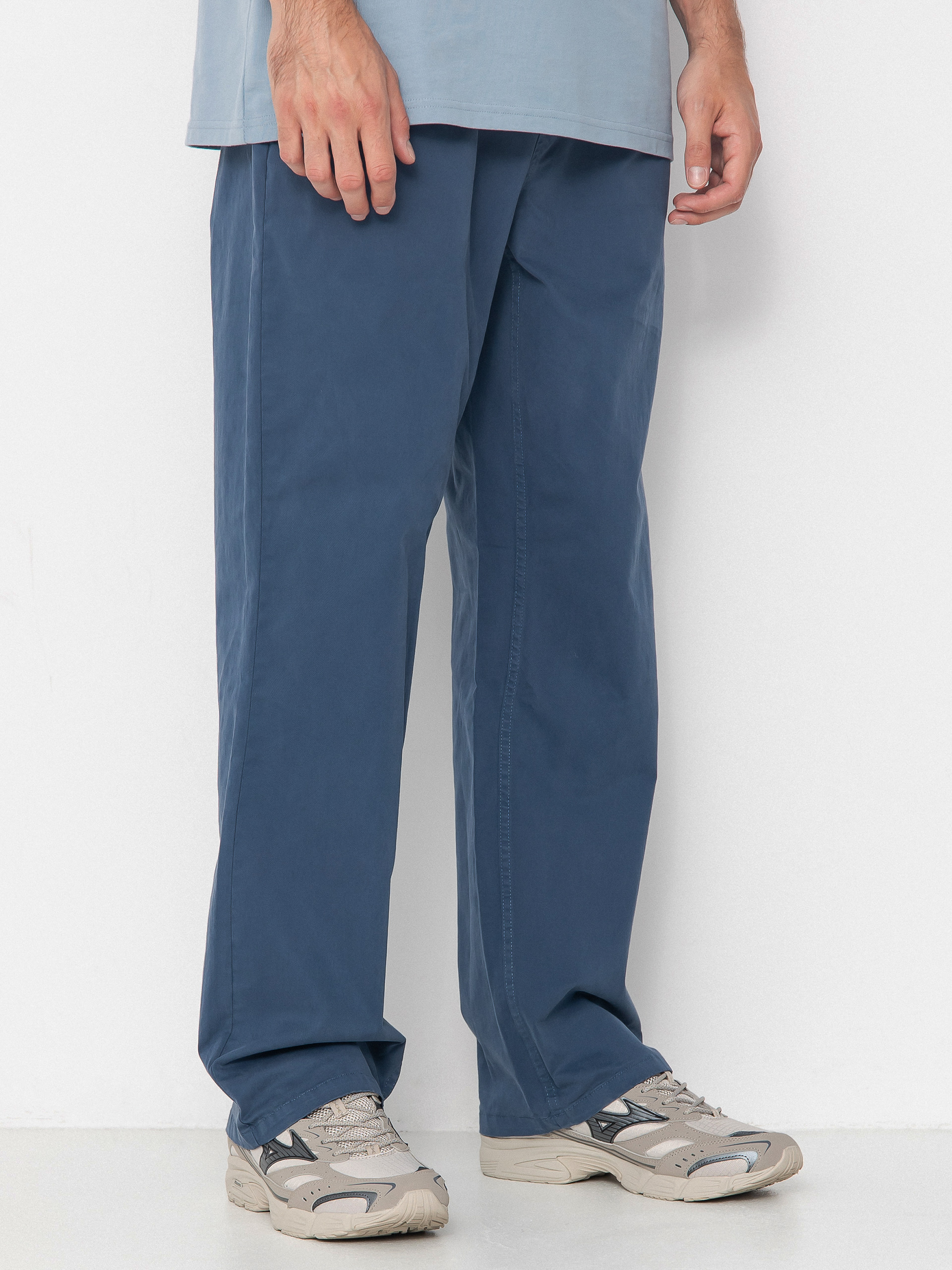 Brixton Broadway Vw Ewaist Rlx Kisnadrág (washed denim blue)