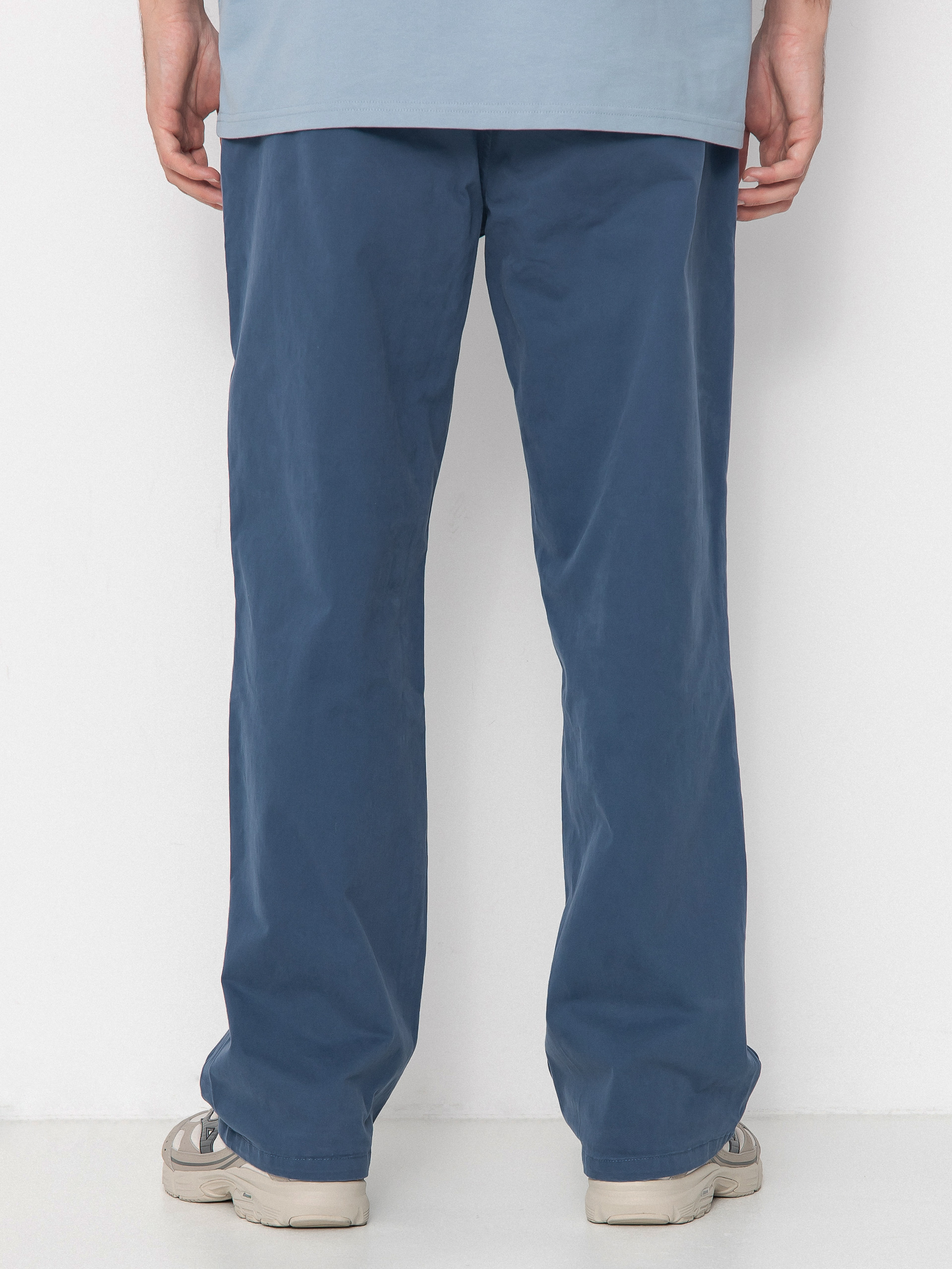 Brixton Broadway Vw Ewaist Rlx Kisnadrág (washed denim blue)