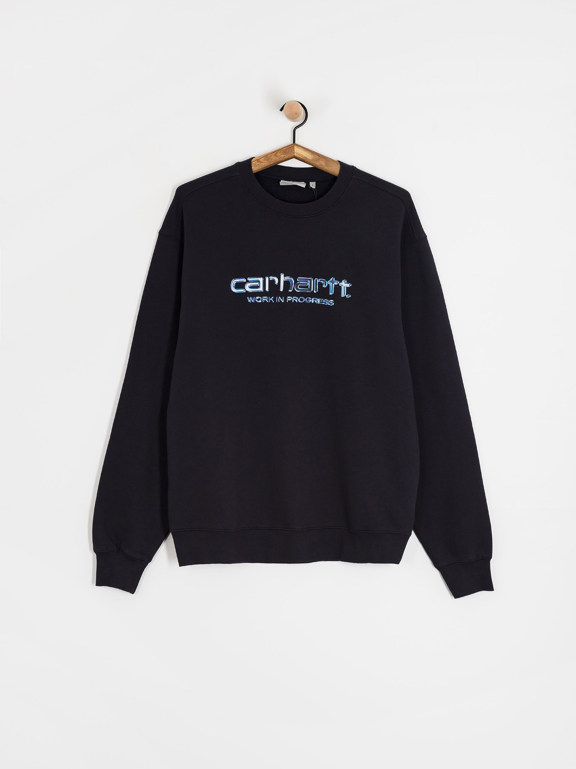 Carhartt WIP Solar Chrome Pulóver (dark navy)