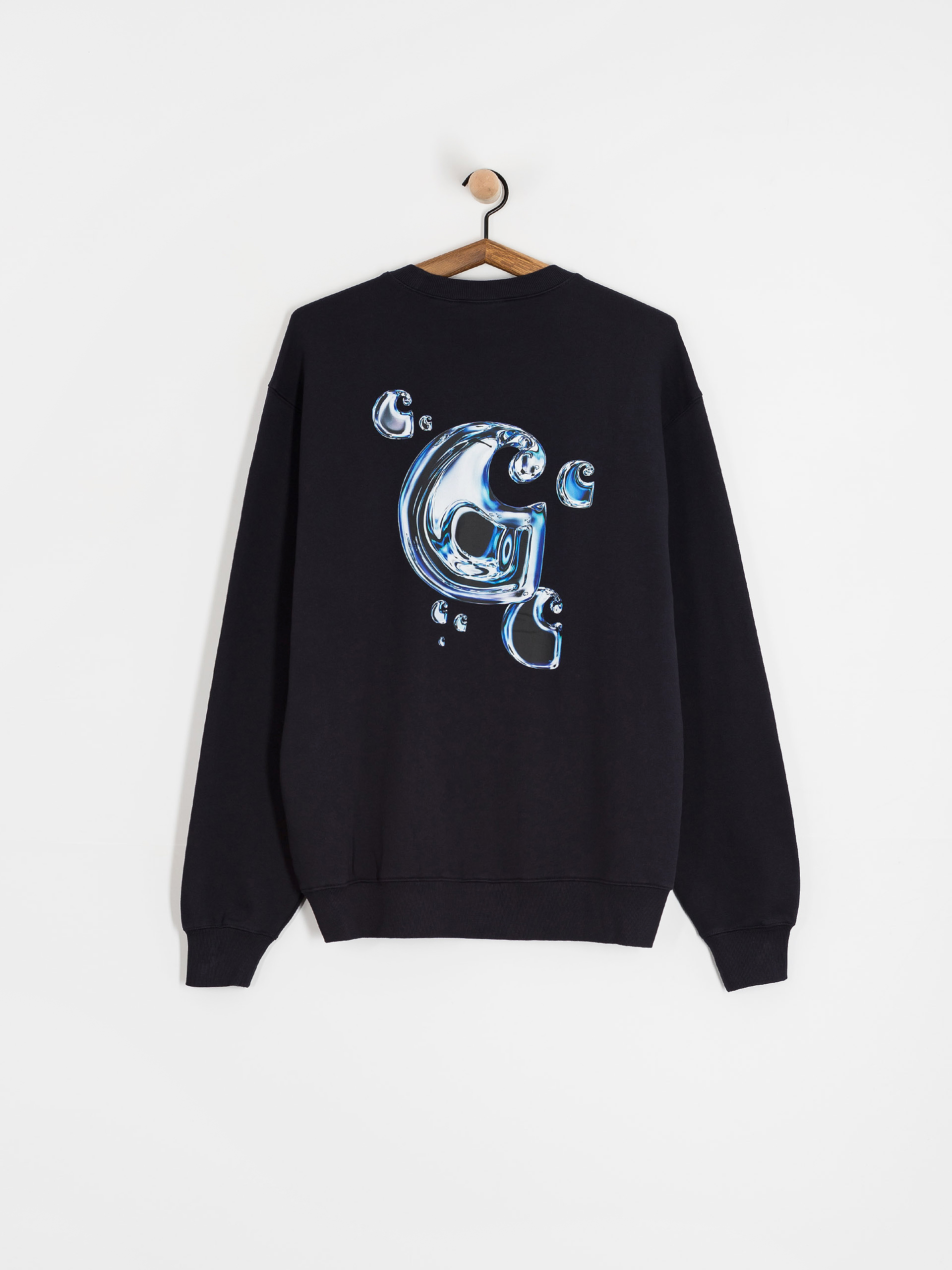 Carhartt WIP Solar Chrome Pulóver (dark navy)