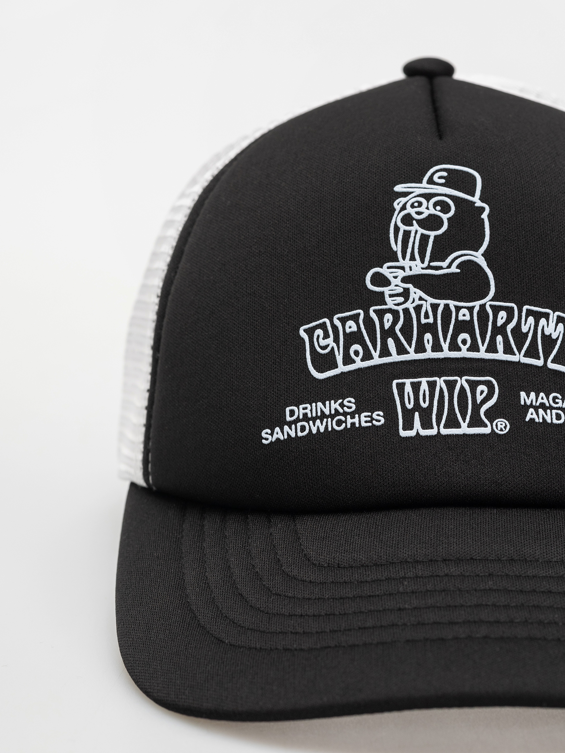 Carhartt WIP Sandwich Trucker Baseball sapka (black)