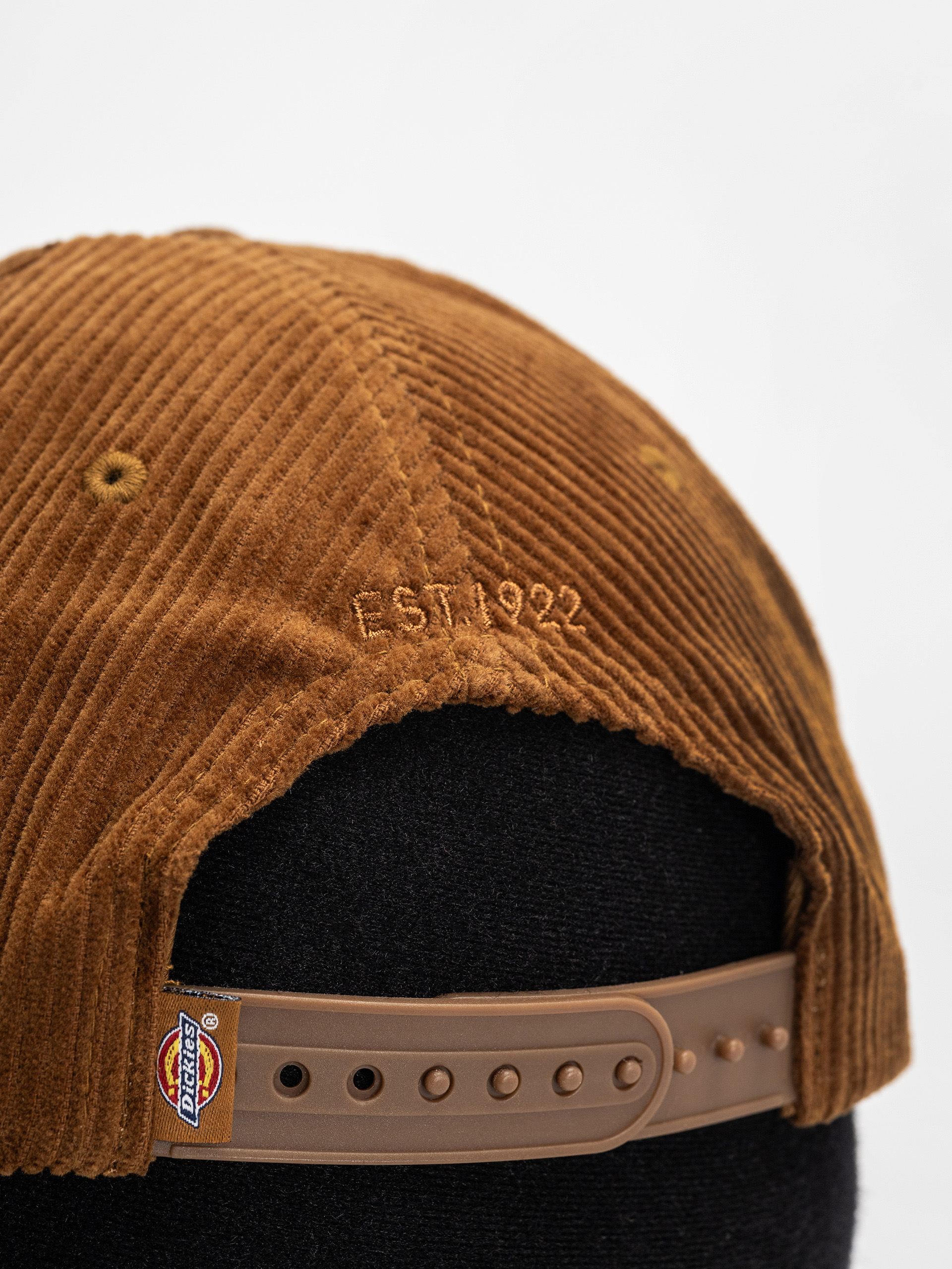 Dickies Hardwick Corduroy Baseball sapka (brown duck)