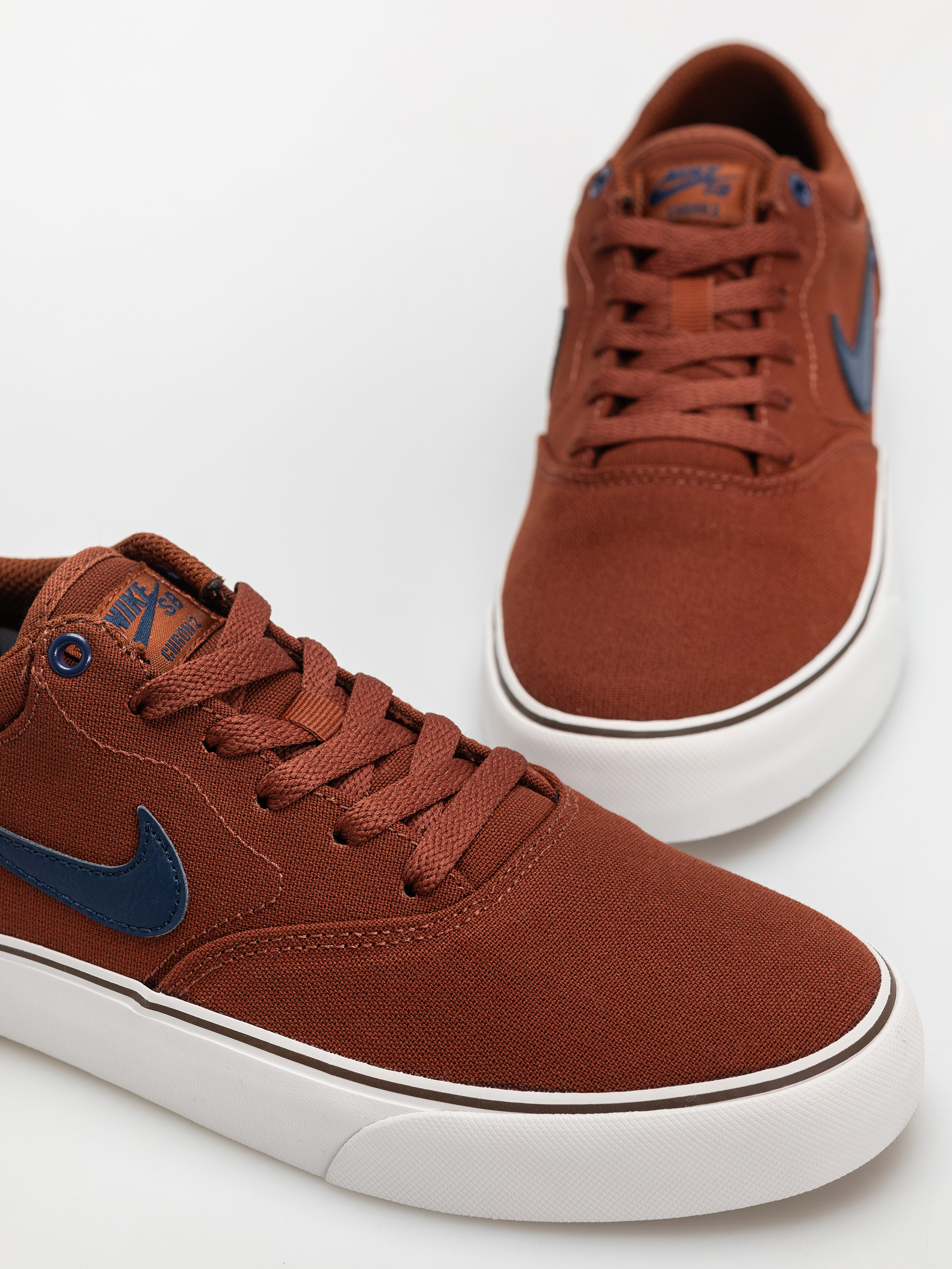Cipők Nike SB Chron 2 Canvas (cinnamon/midnight navy vast grey)