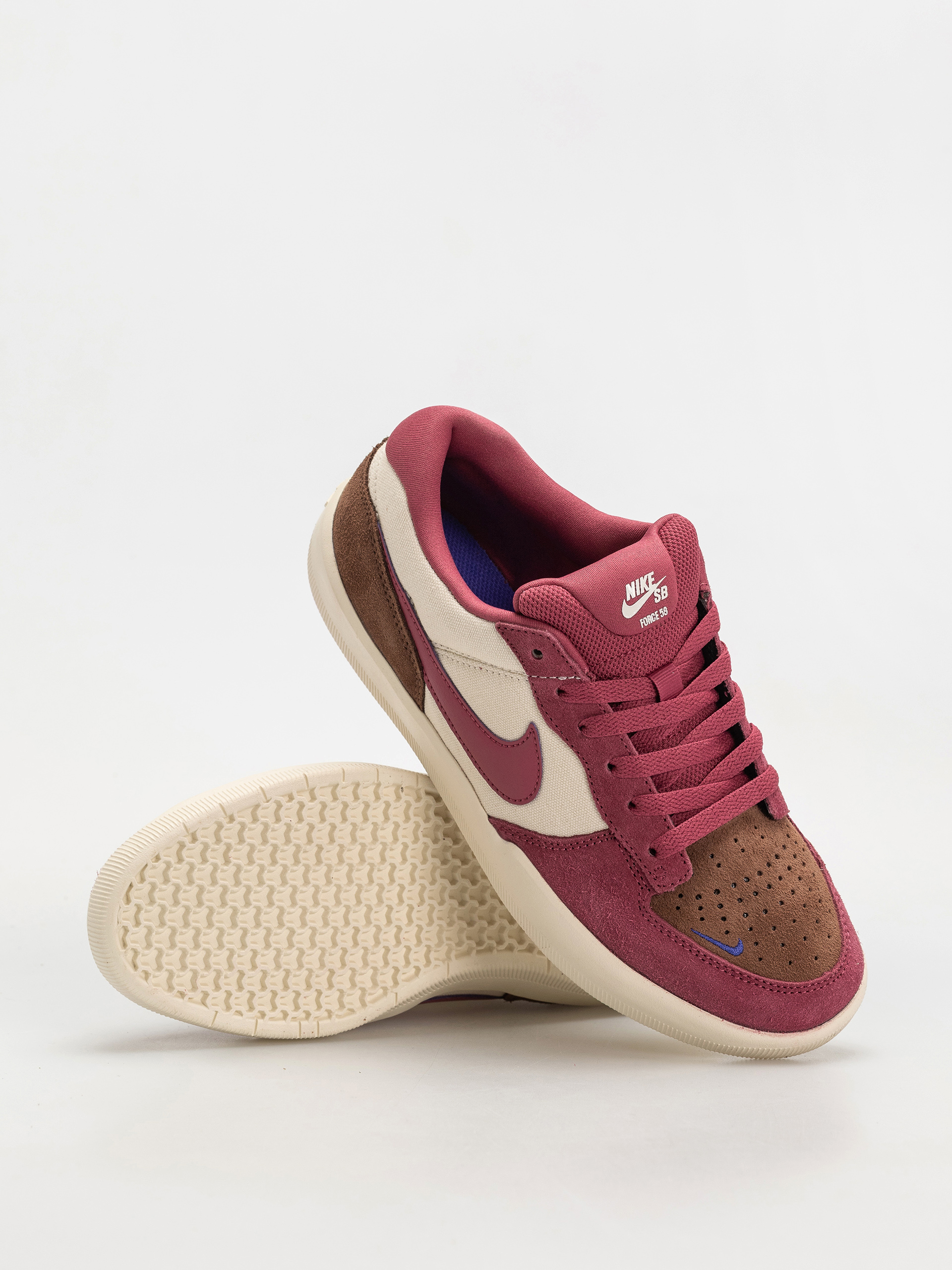 Cipők Nike SB Force 58 (pale ivory/sweet beet fauna brown)