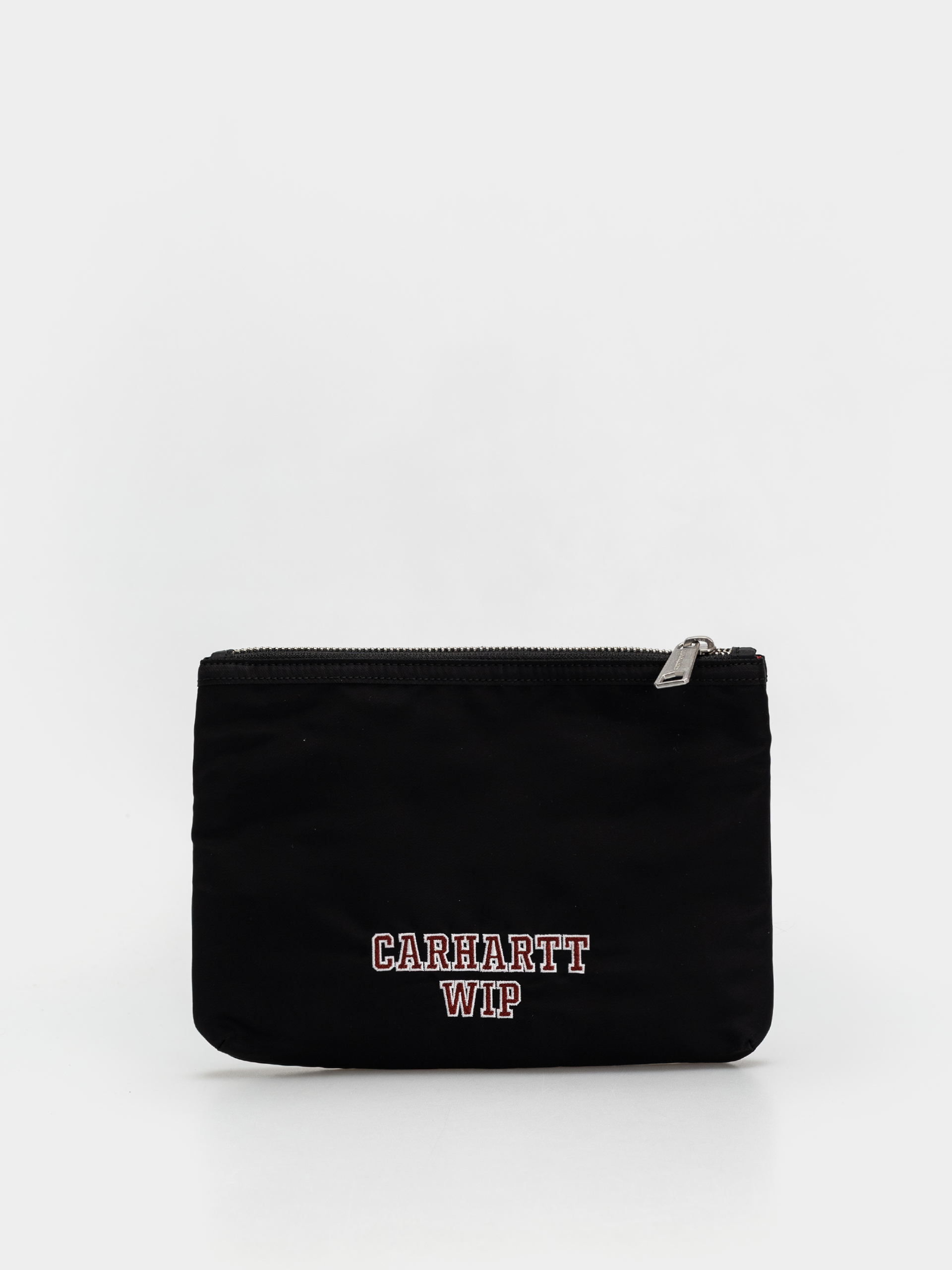 Pénztárca Carhartt WIP Alumni Zip (black/scarlet)